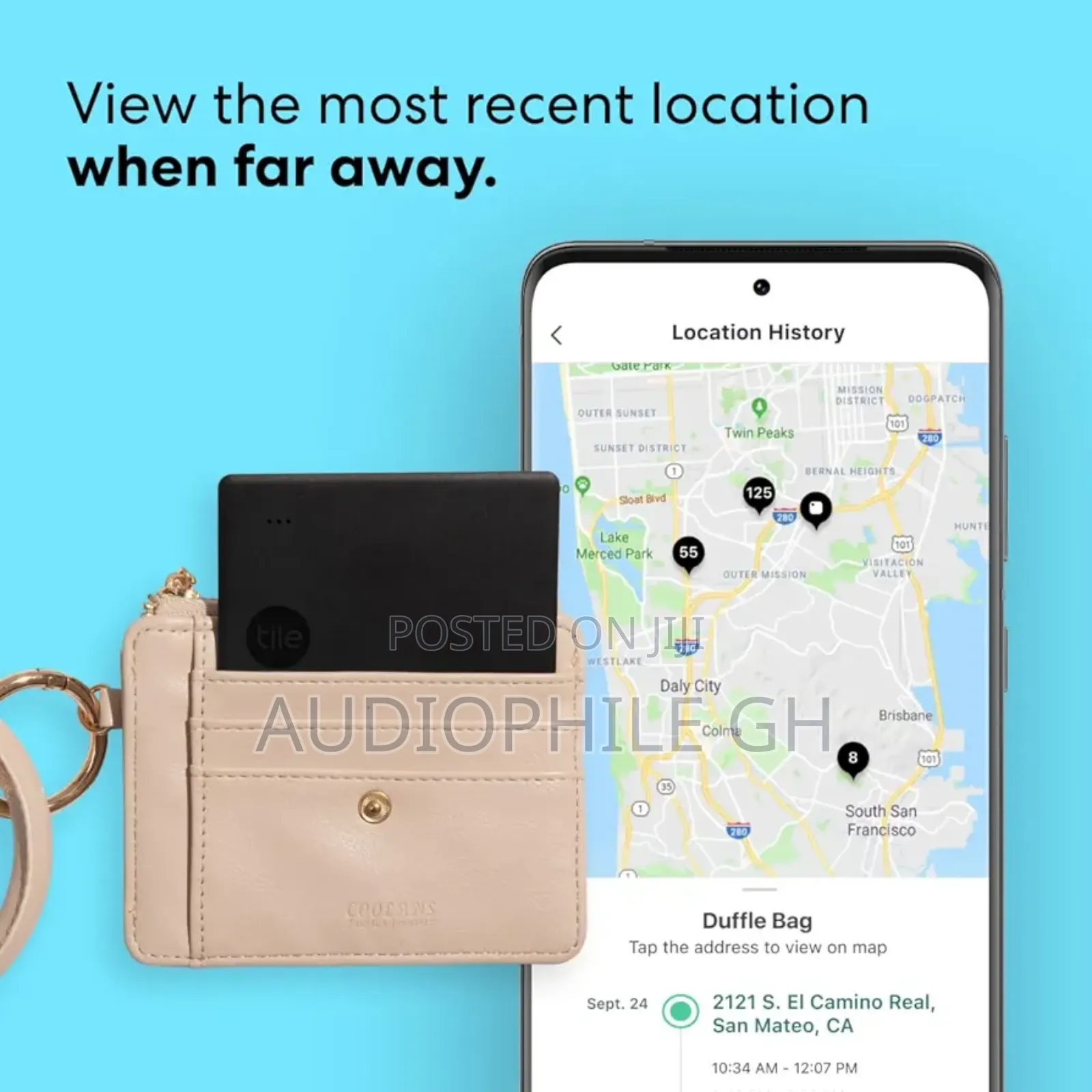 Tile Slim Thin Bluetooth Tracker Airtag