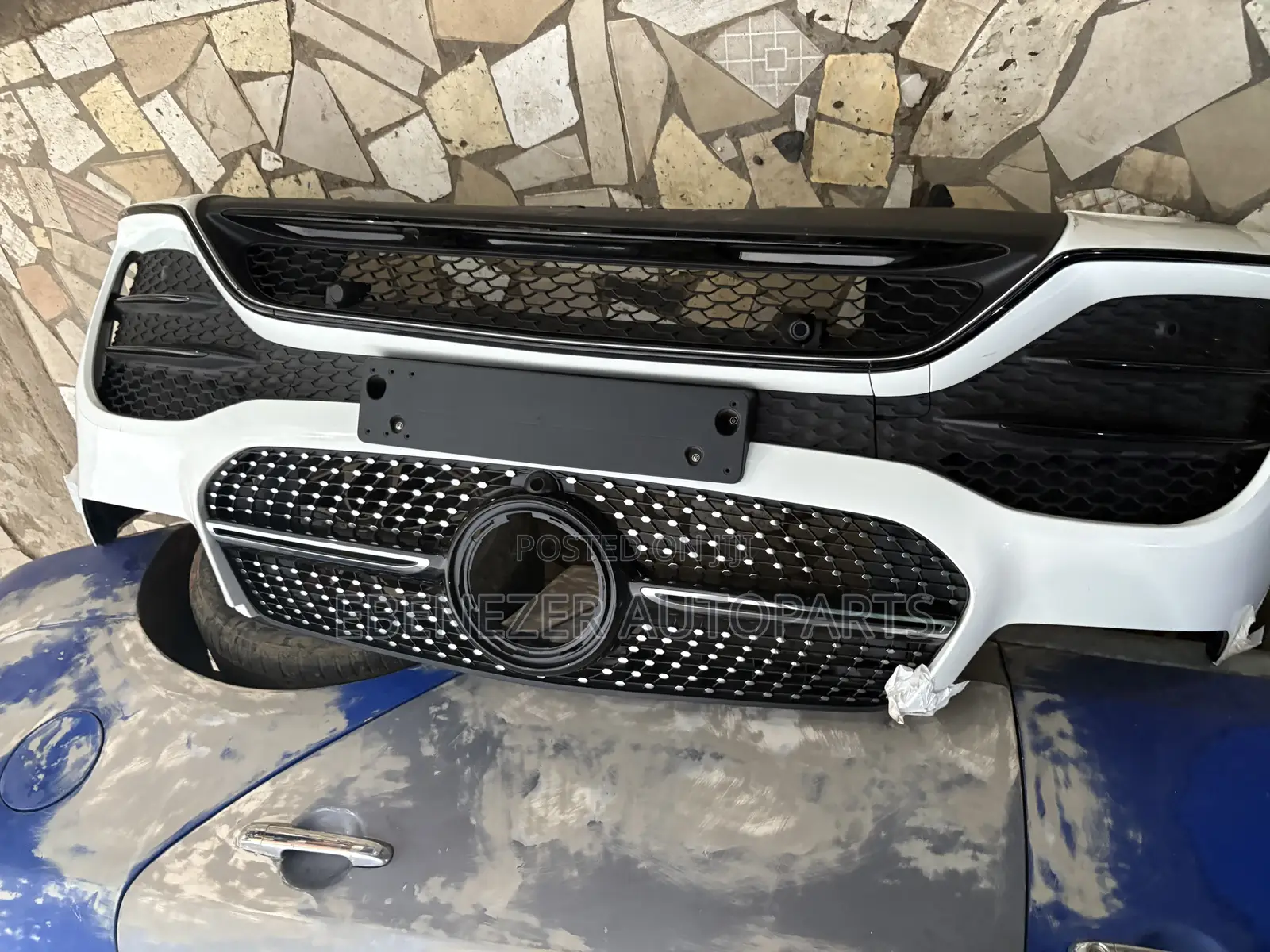 Mercedes Benz Gle 63 Amg Front Bumper Complete