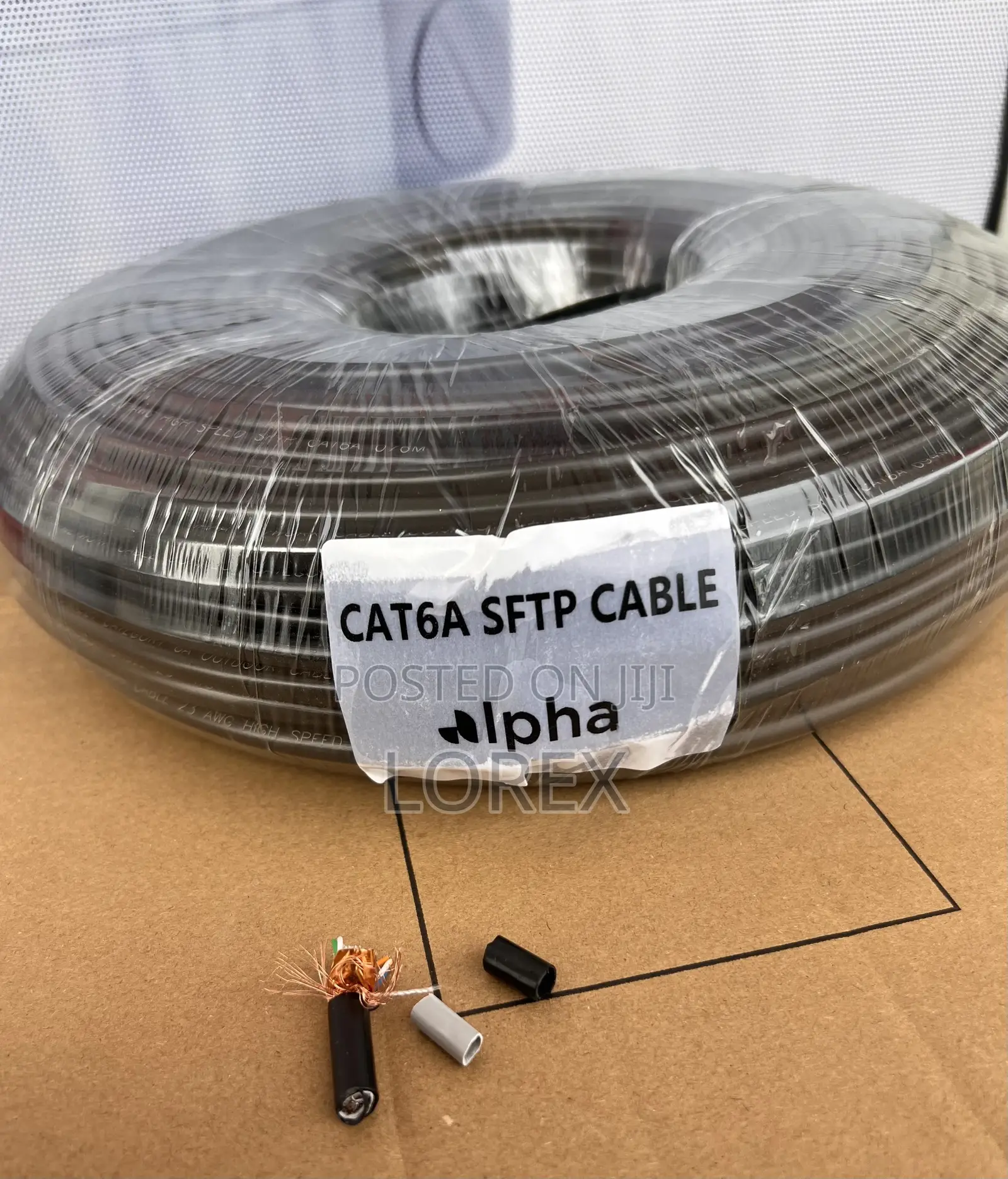 Alpha Cat6 100m Network Cable SFTP Outdoor