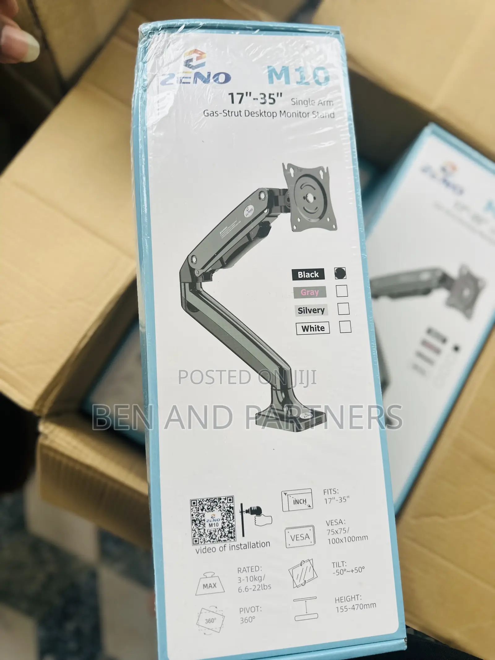 Zeno Robotic Monitor Mounting Stand