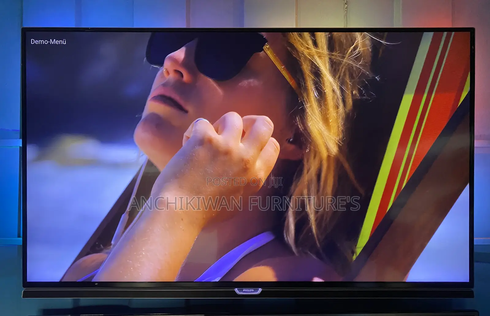 55 Inches Philips Android Tv With 3 Sided Ambient Lighting