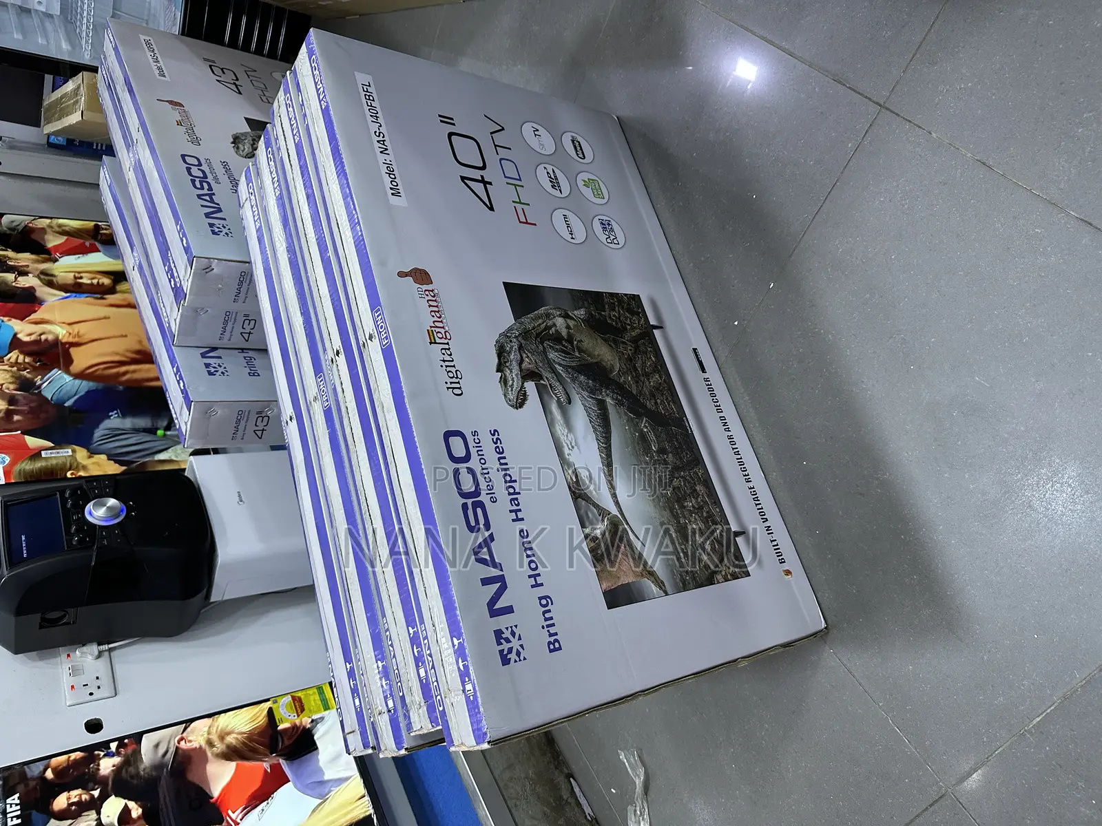 New Nasco 40inches Led Digital Satellite Tv