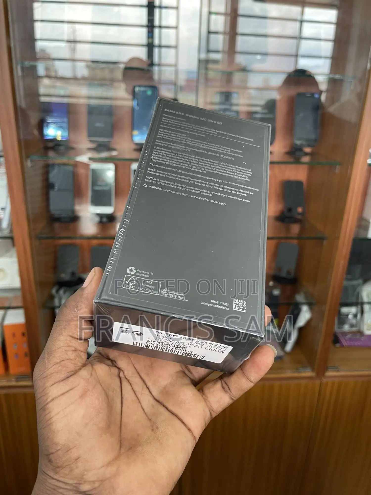 New Samsung Galaxy S20 128 GB Black