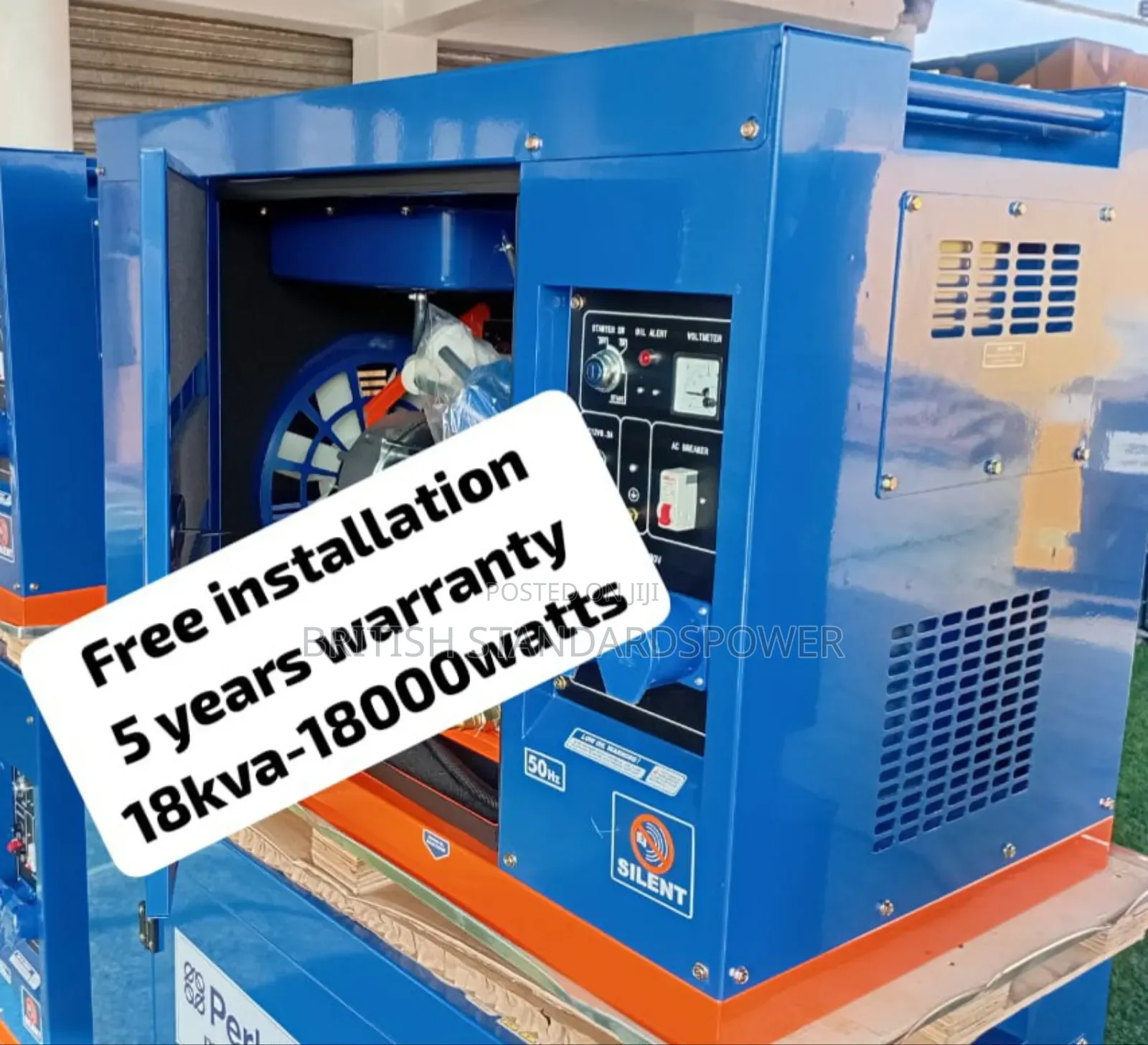 Constant Energy 18kva Silent Diesel Powered Generator