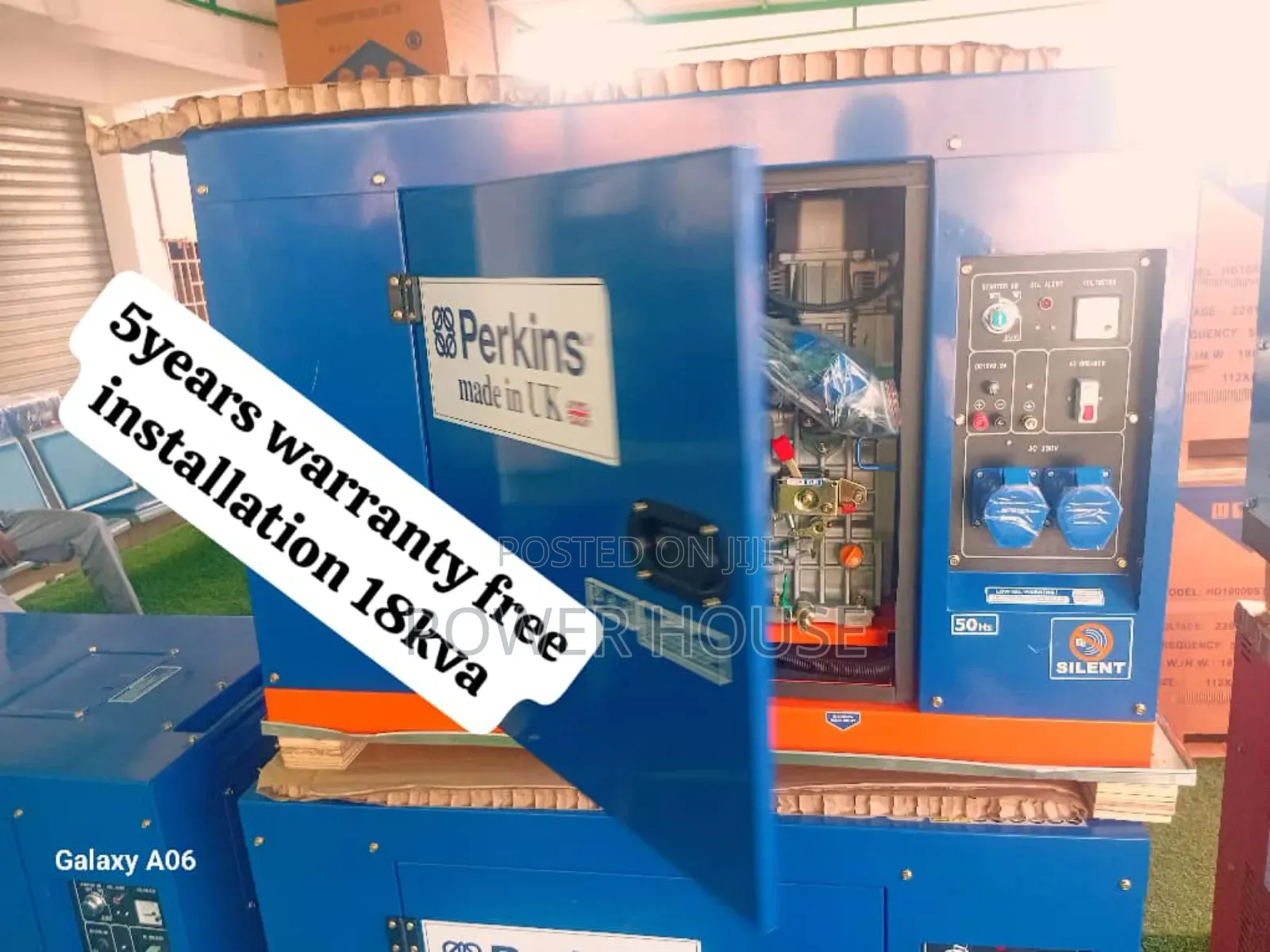 Tycoon Majestic Diesel Perkins Generator 18kva Diesel