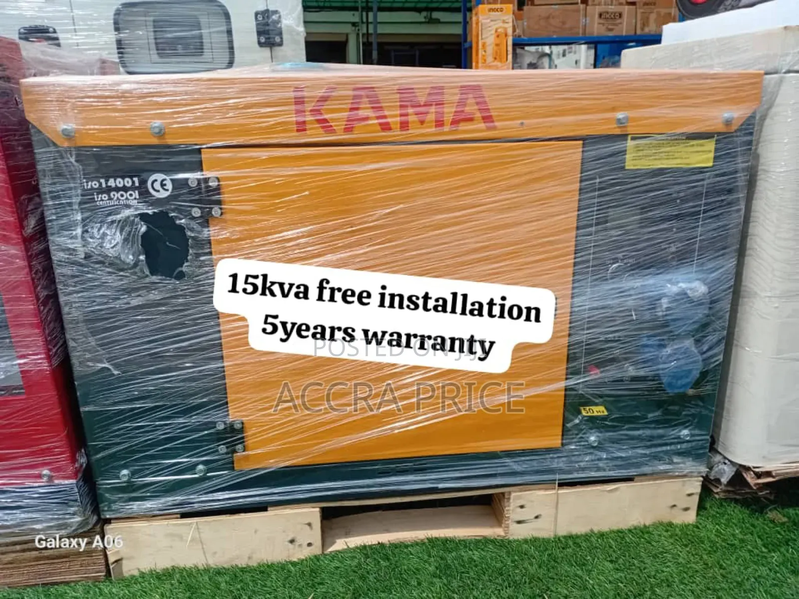 Legacy Stream Kama 15kva Diesel Generator 15kva Diesel