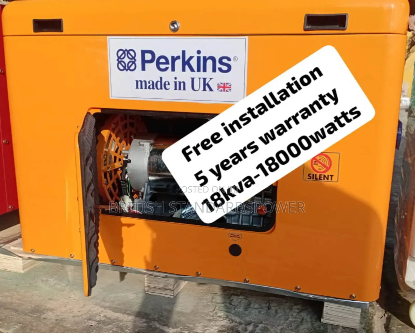 Trustworthy Power Solutions 18kva Diesel Generator