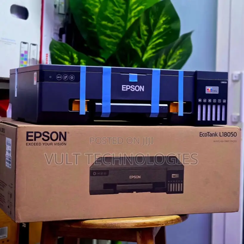 Epson L18050 Ecotank A3+ Photo Printer and PVC Id Card Printer