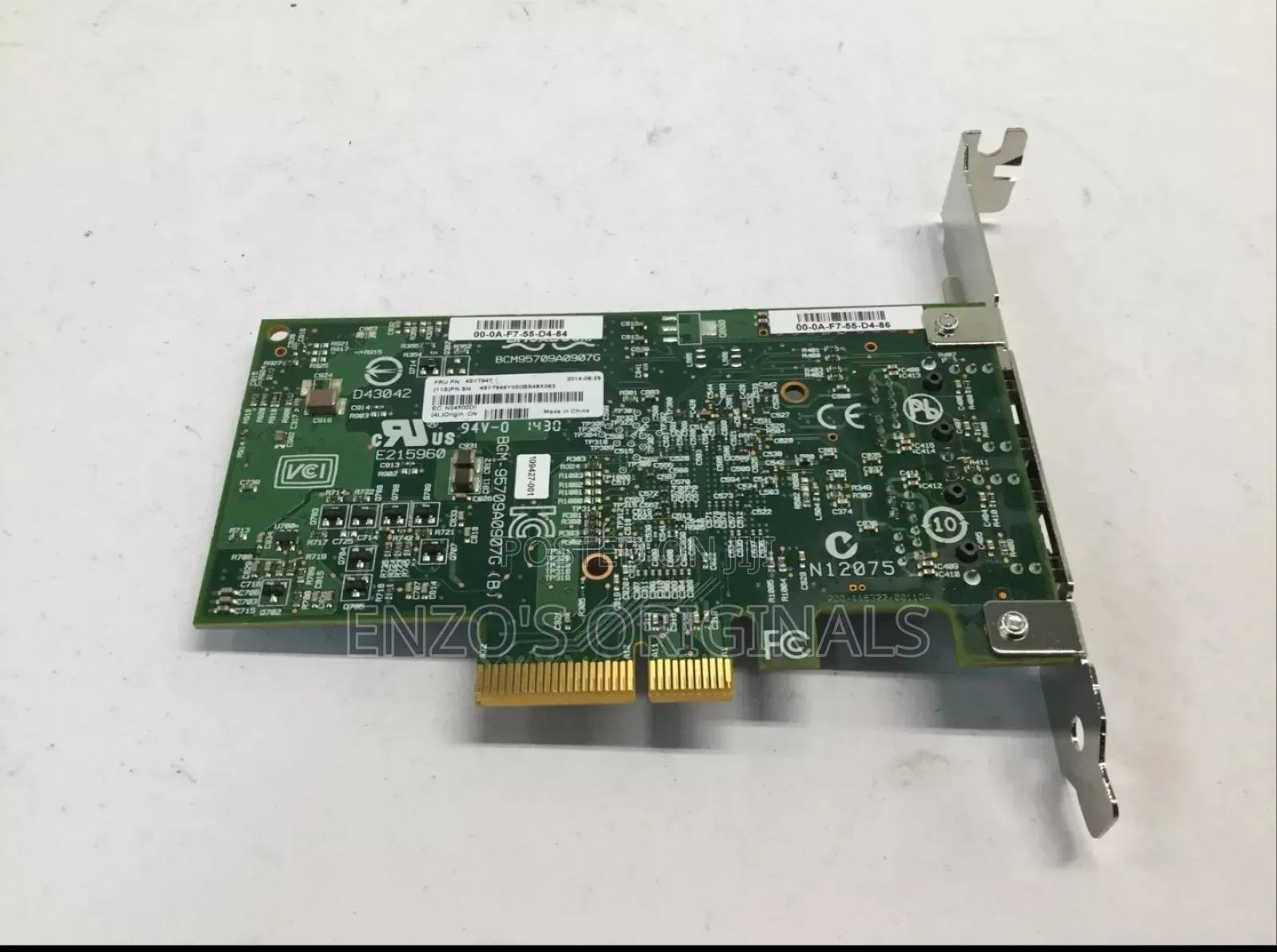 Netxtreme Dual Port 1gb Gigabit Ethernet Network Card Pcie