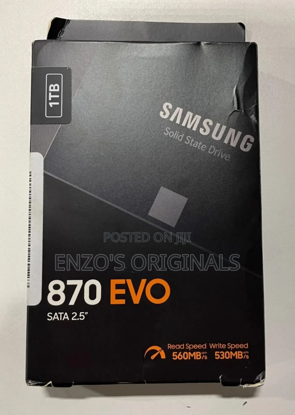 Samsung 870 Evo 1tb Internal Ssd 2.5inch Sata Mz-77e1t0b/Am
