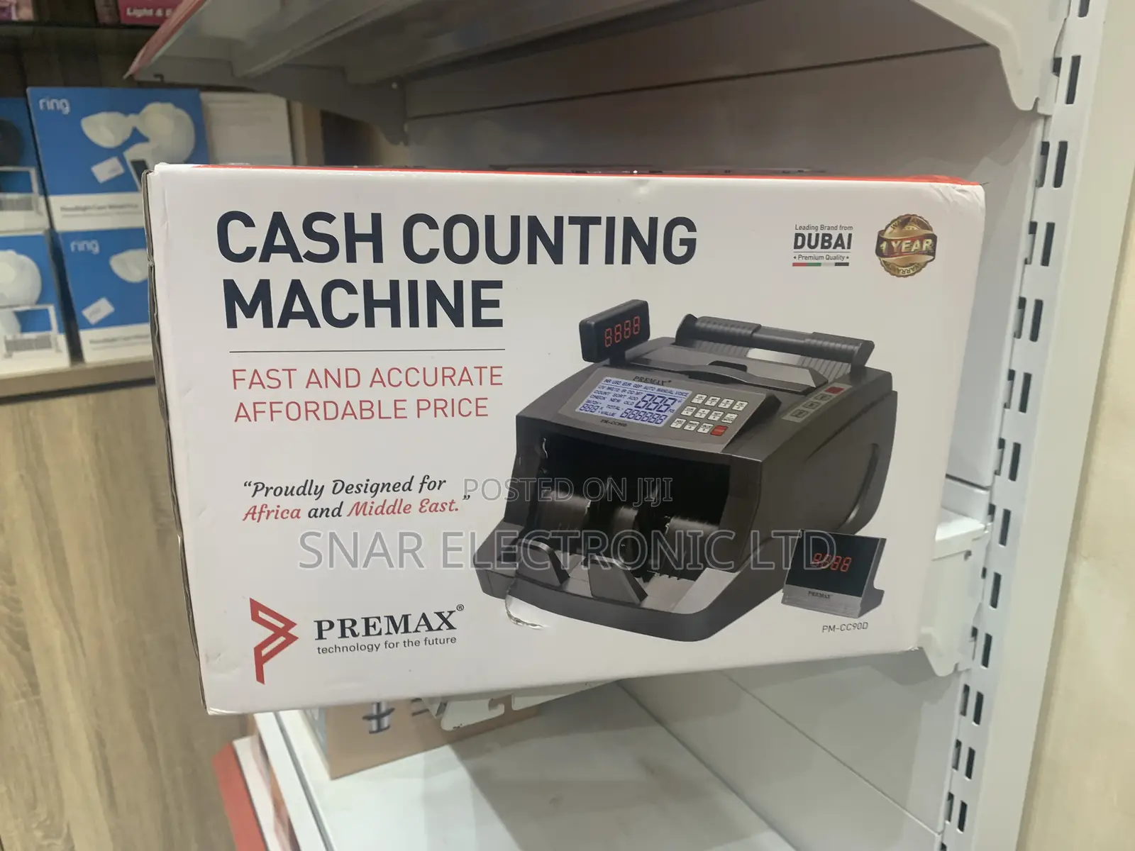 Fake Note Detection Premax Money Counting Machine