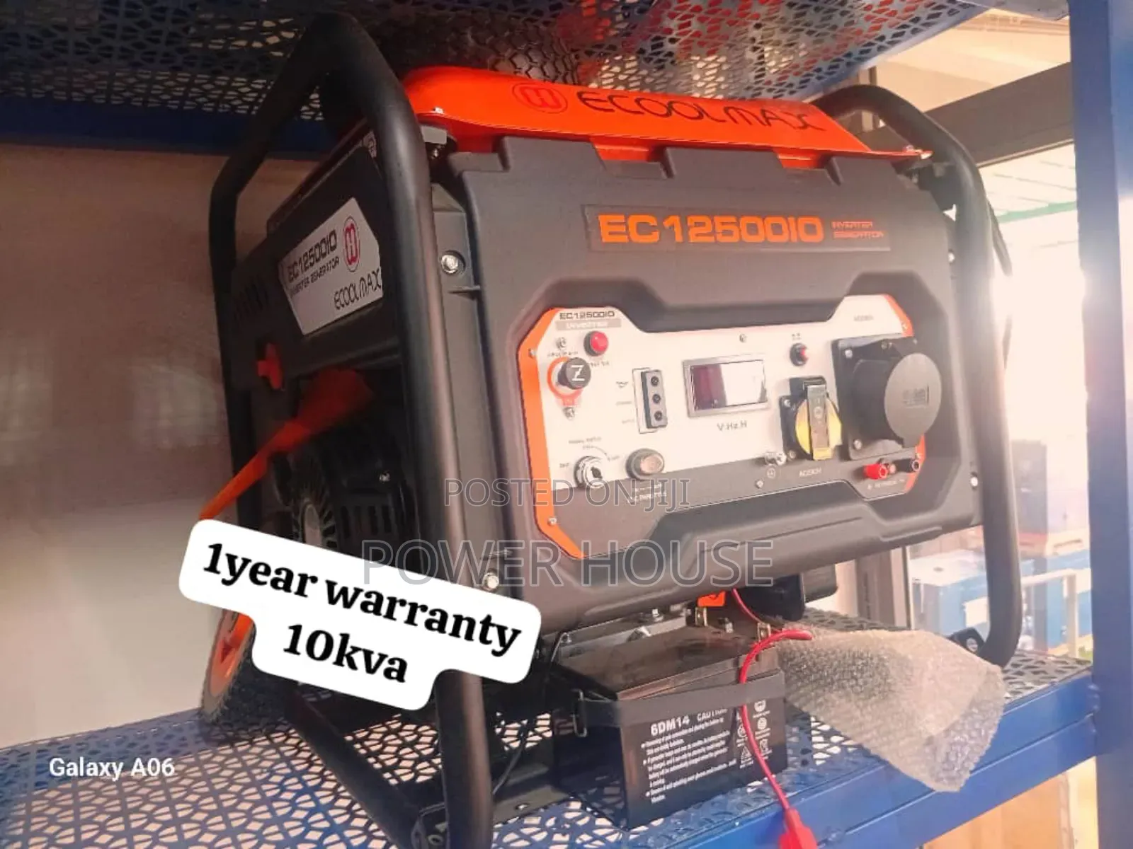 Tycoon Vortex Ecoolmax Petrol Generator 10kva