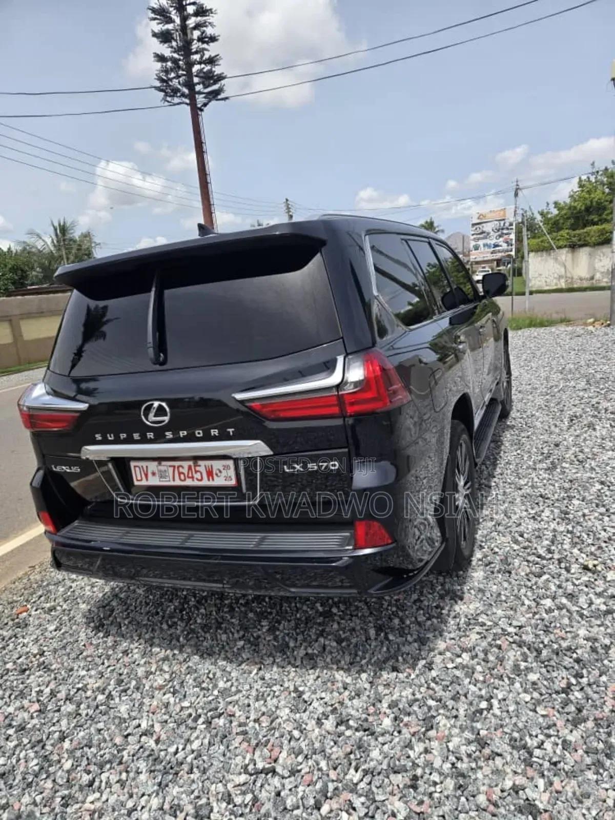 Lexus LX 570 AWD 2020 Black