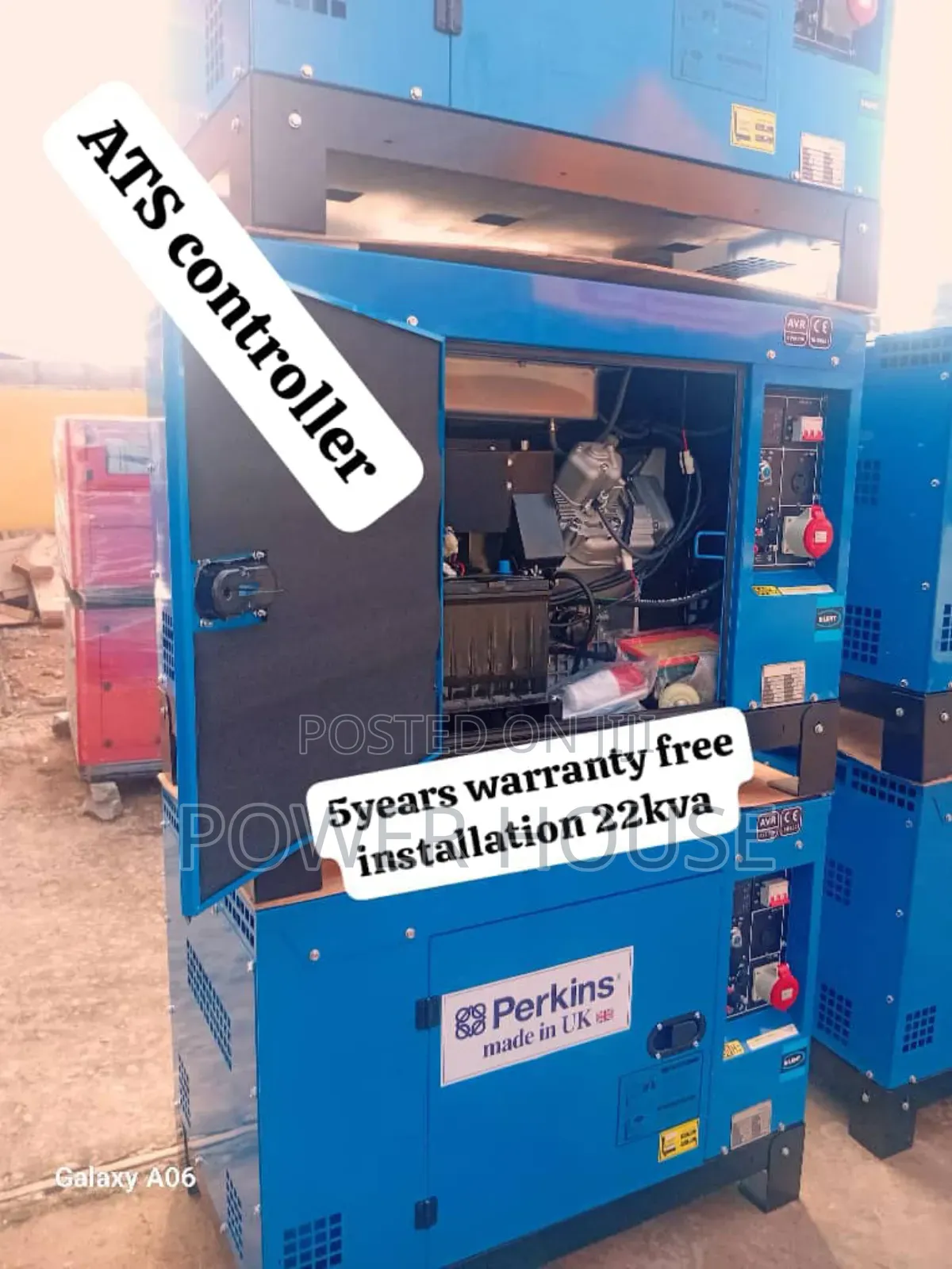 Tycoon Nexi 22kva Perkins Diesel 22kva Generator