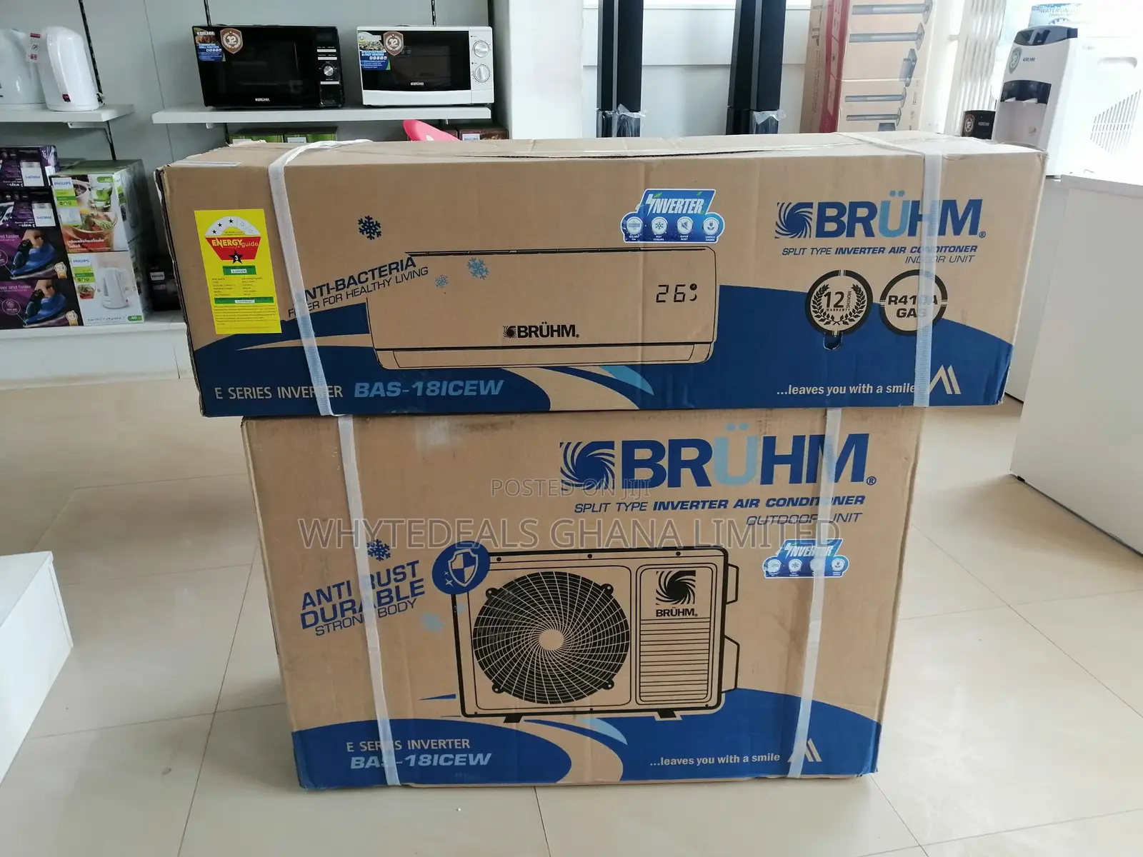 Bruhm 1.5hp Split Air Conditioner