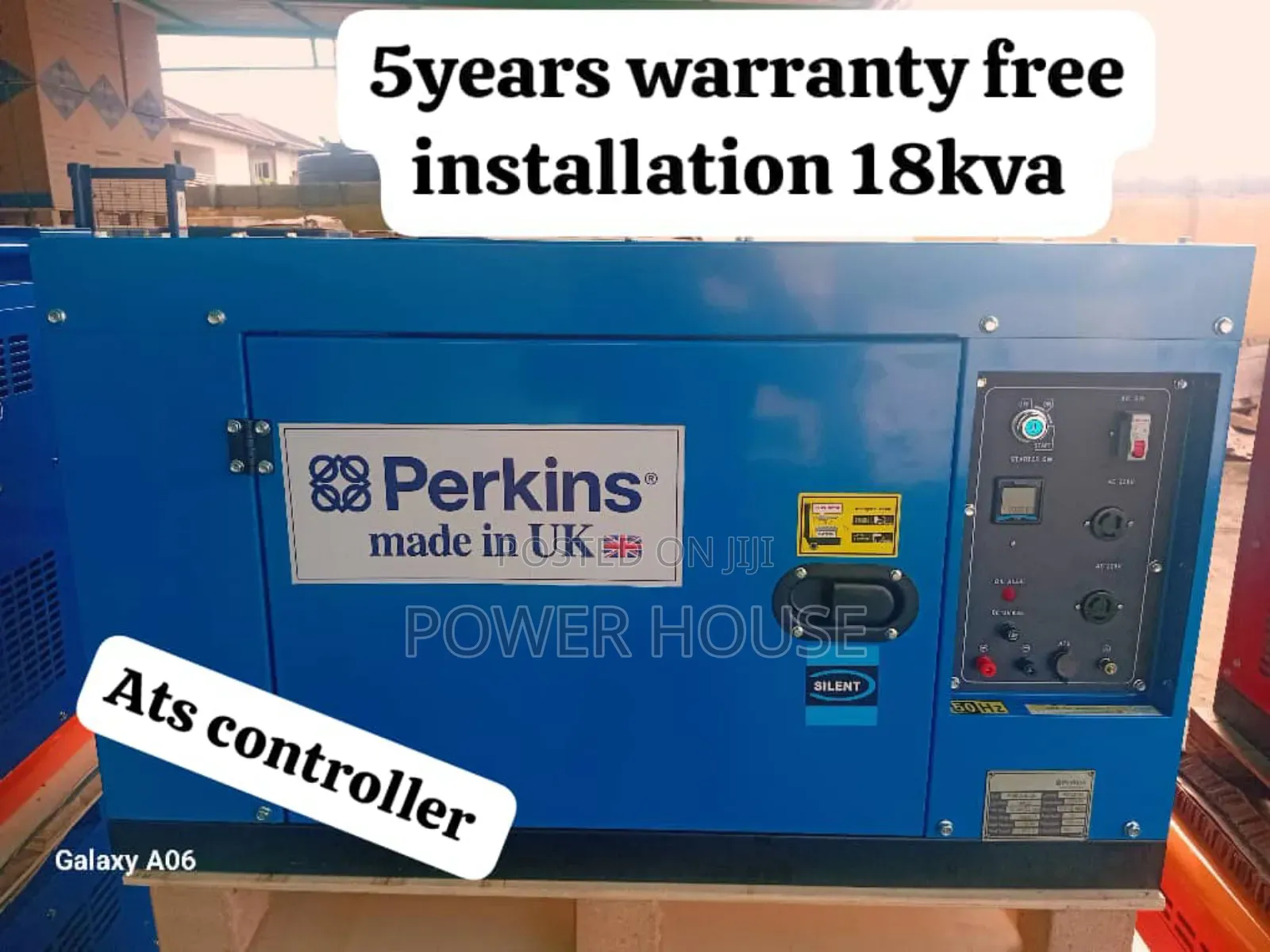 Tycoon Platinum Terra 18kva Perkins Diesel Generator