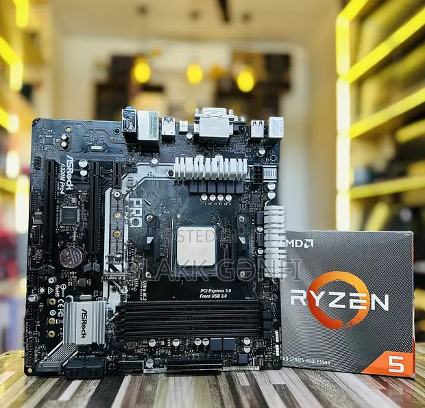Ryzen 5 2600 Processor + Asrock A320m Rgb Board for sale · GH
