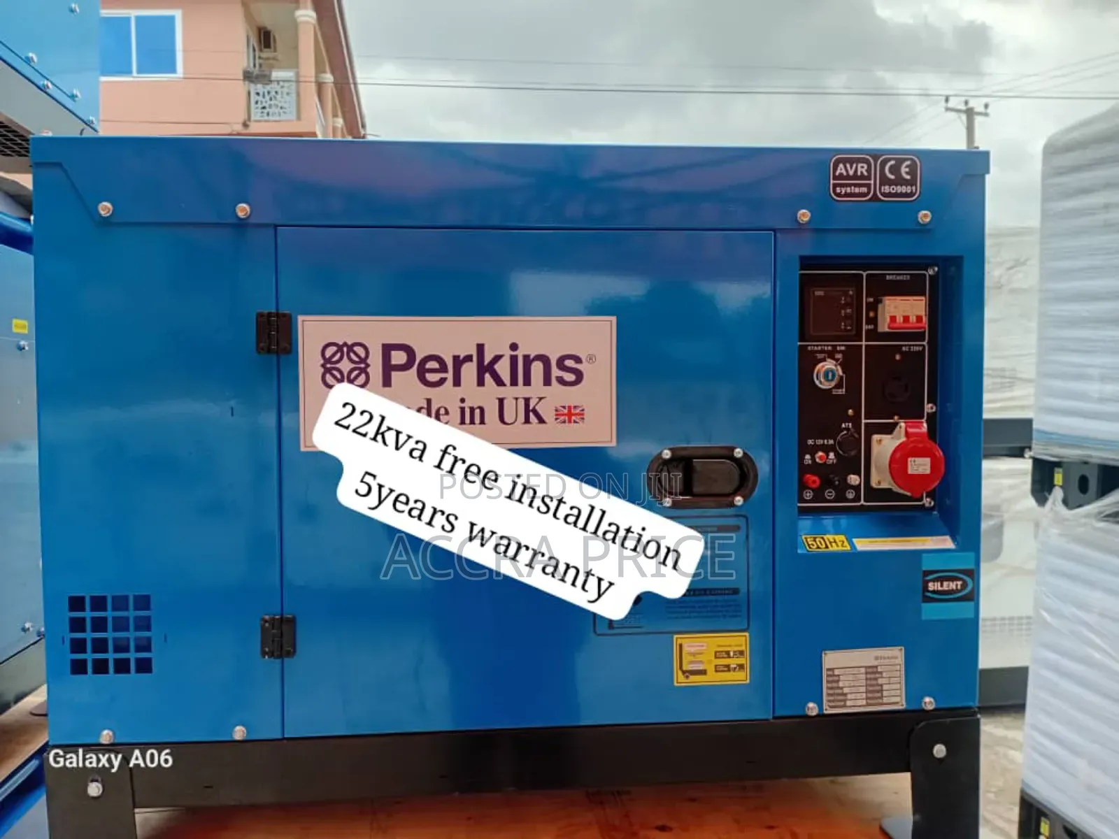 Nova Engine (Ats)Perkins 22kva Diesel Generator 22kva Diesel