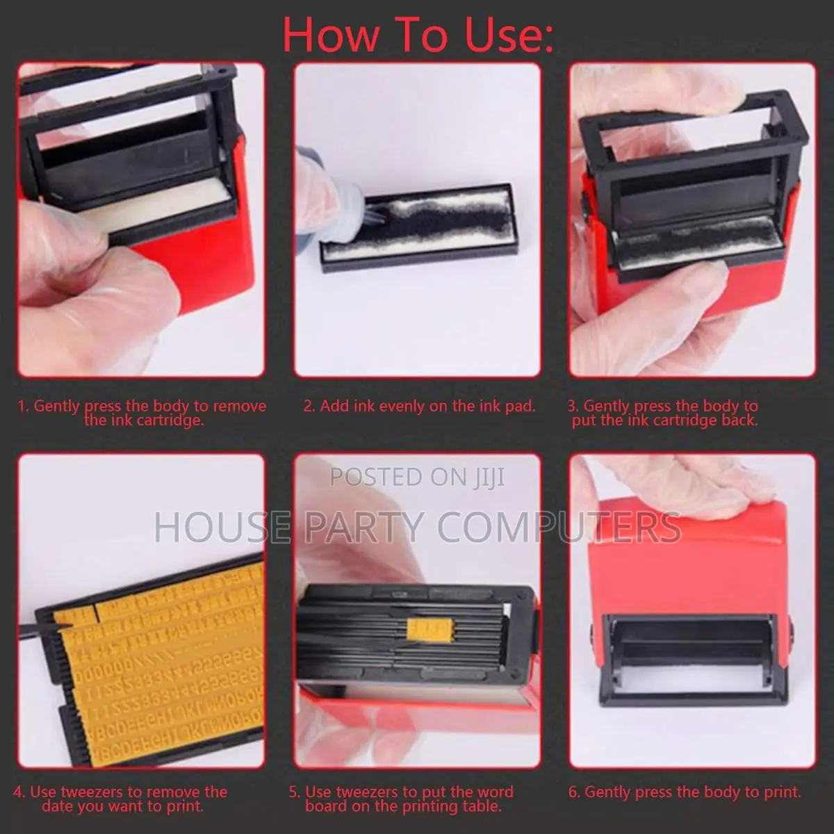 Expire Date Stamp Machine