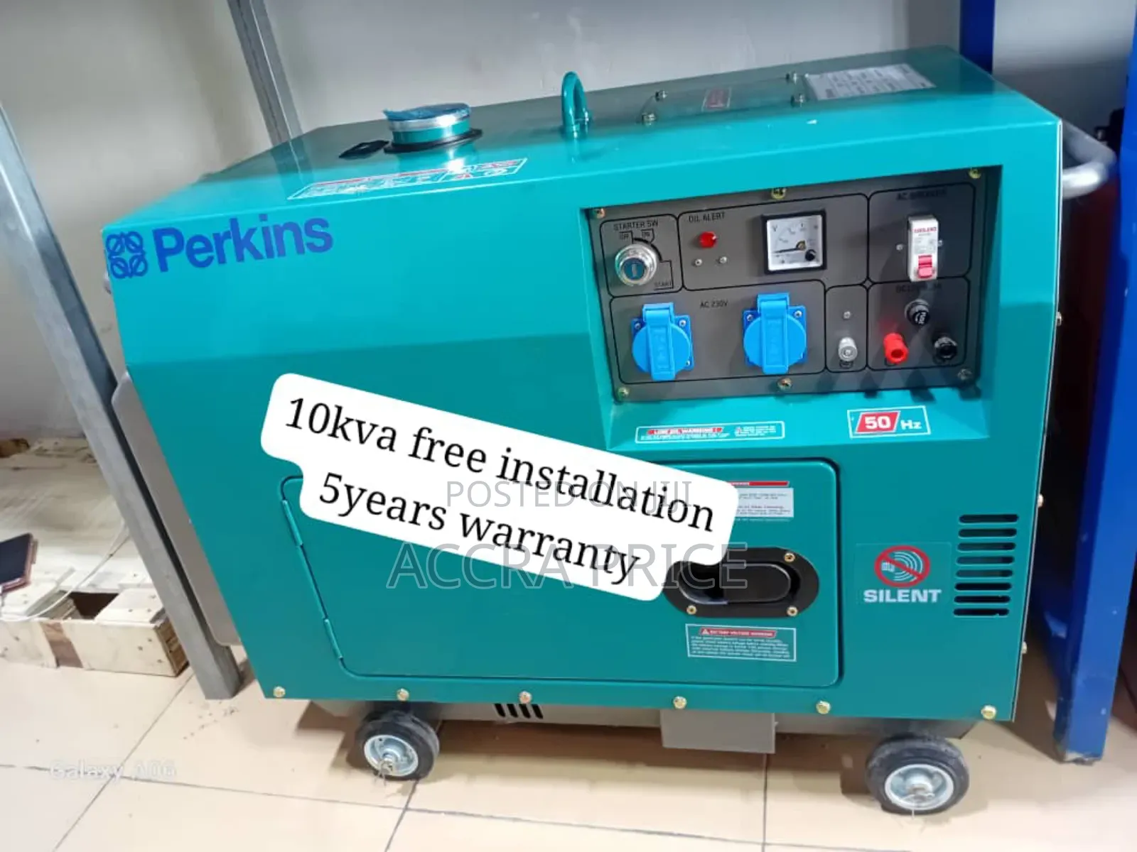 Terra Genx Perkins 10kva 13000watt Diesel Generator Diesel
