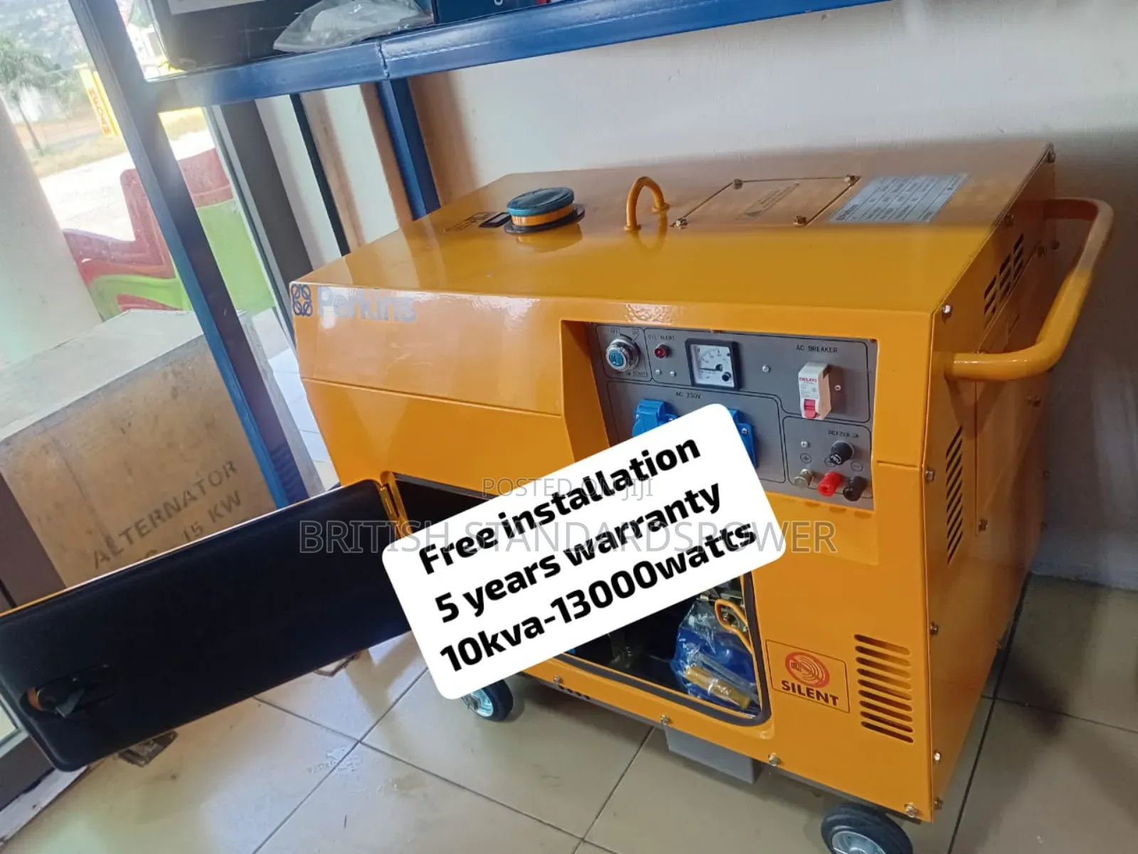 Boosted Power 10kva Silent Diesel Generator