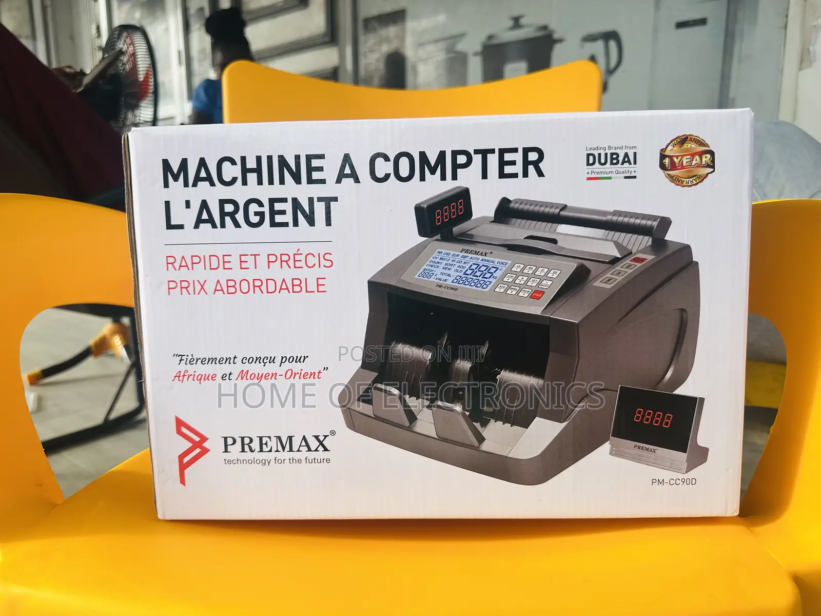 Fake Note Detection Premax Counting Machine(Pm-Cc90d)