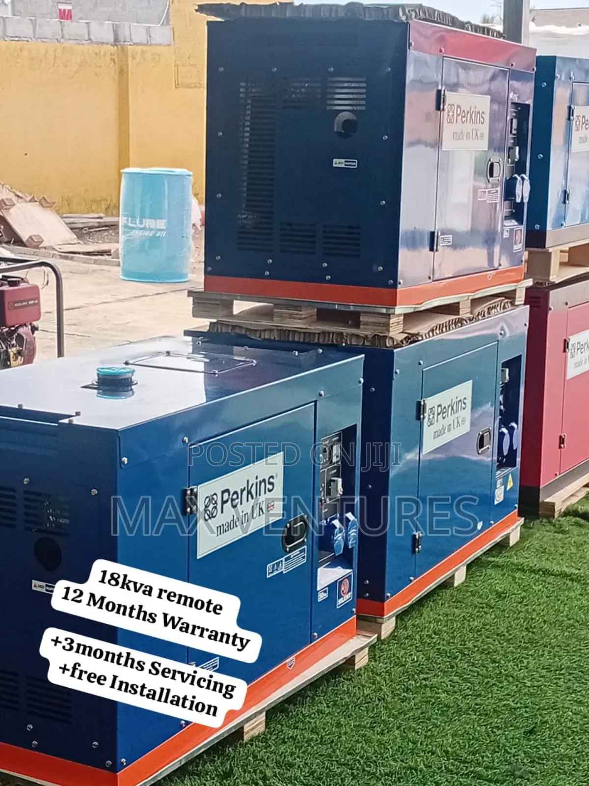 Perkins 18kva Remote Start Diesel Engine 18kw