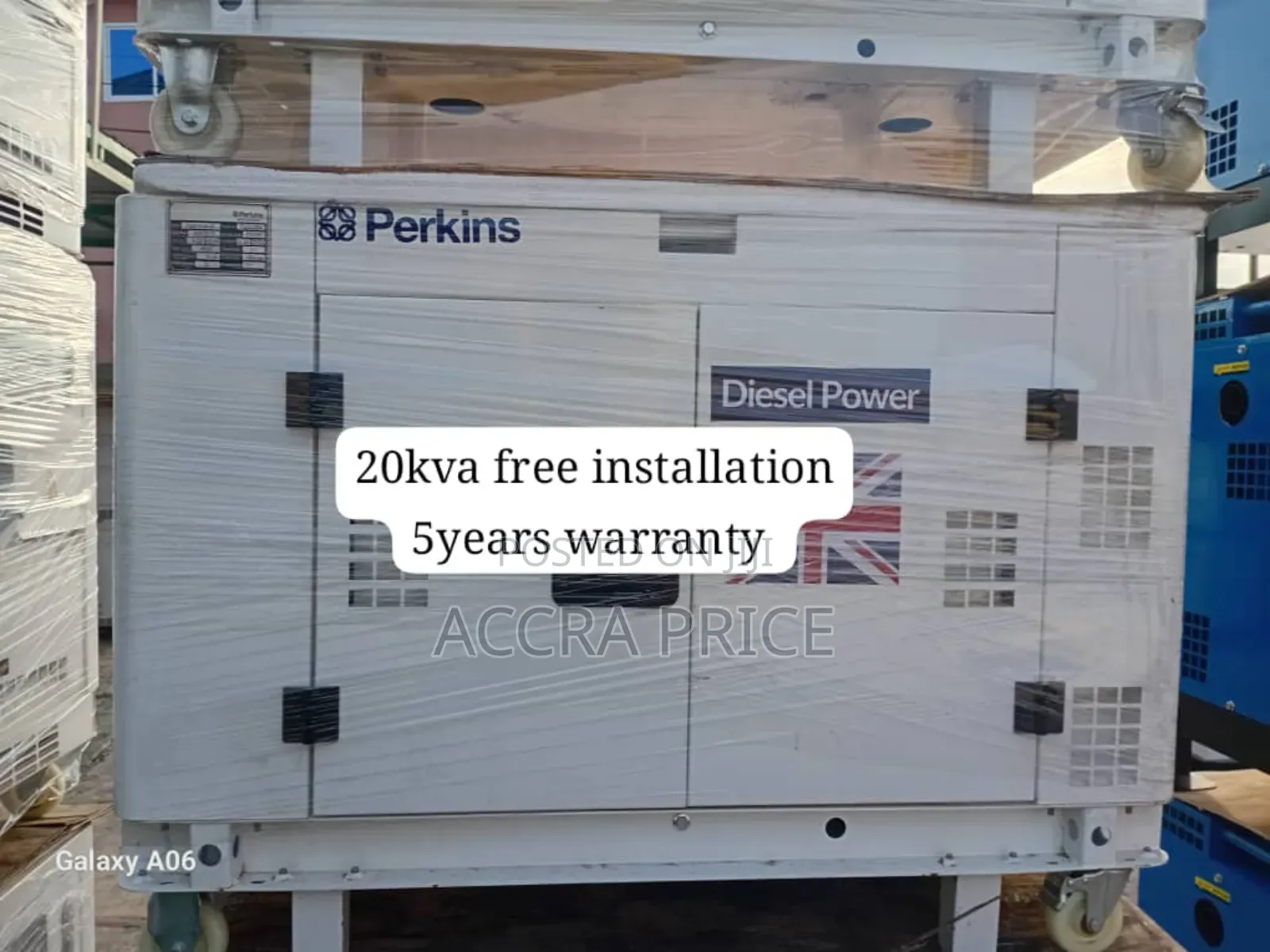 Vegas Stream Perkins 20kva Diesel Generator 20kva Perkins