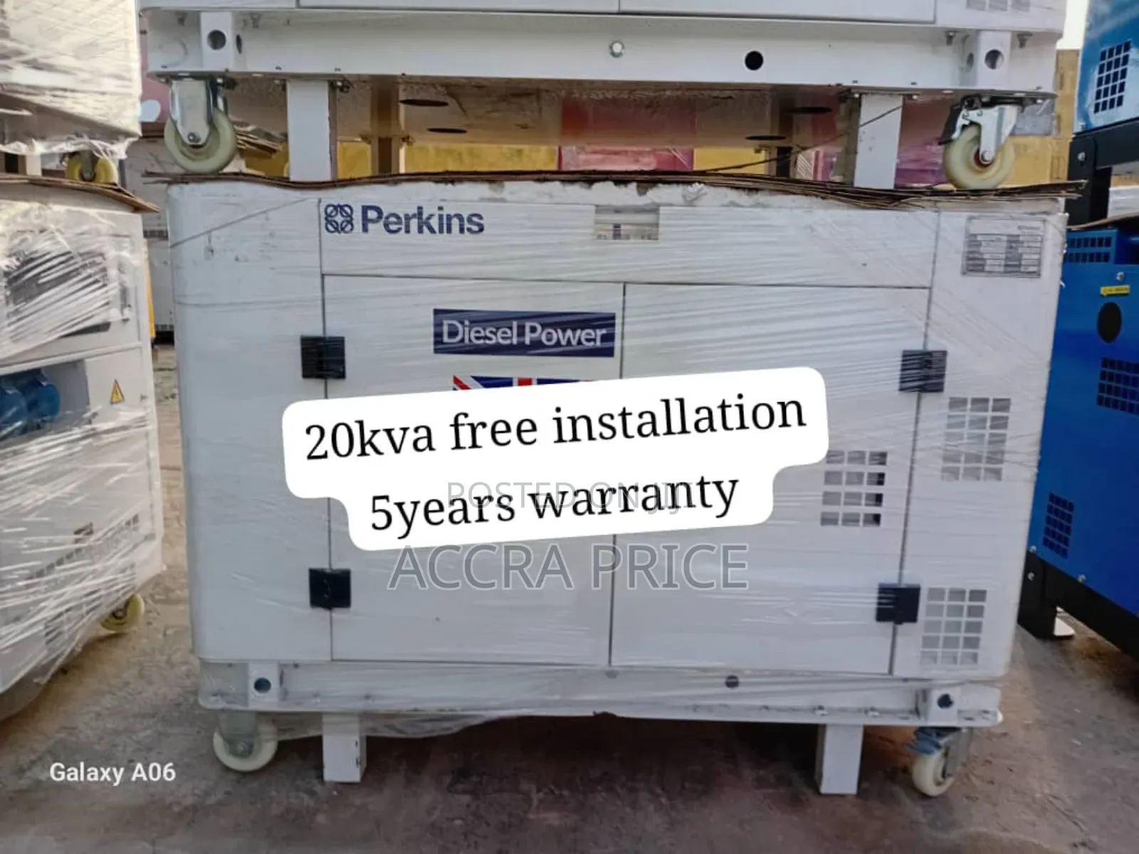 Crystal Change Perkins 20kva Diesel Generator 20kva Perkins