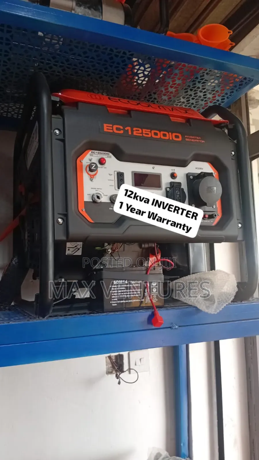Ecoolmax 12kva Silent Power Emergency Backup