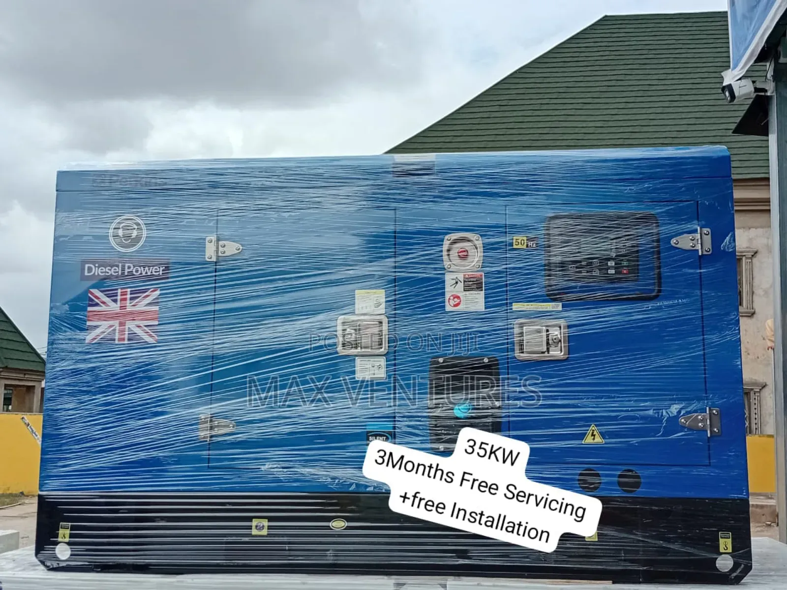 35kva Perkins 35kw Diesel Automatic Generator for Residence