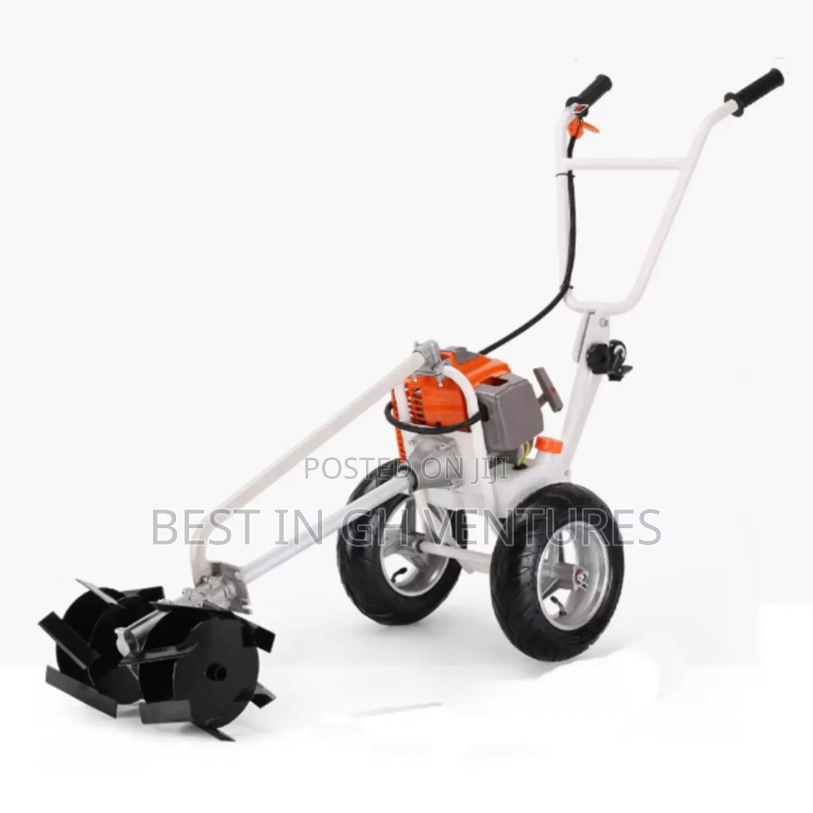 Trolley Brush Cutter With Tiller