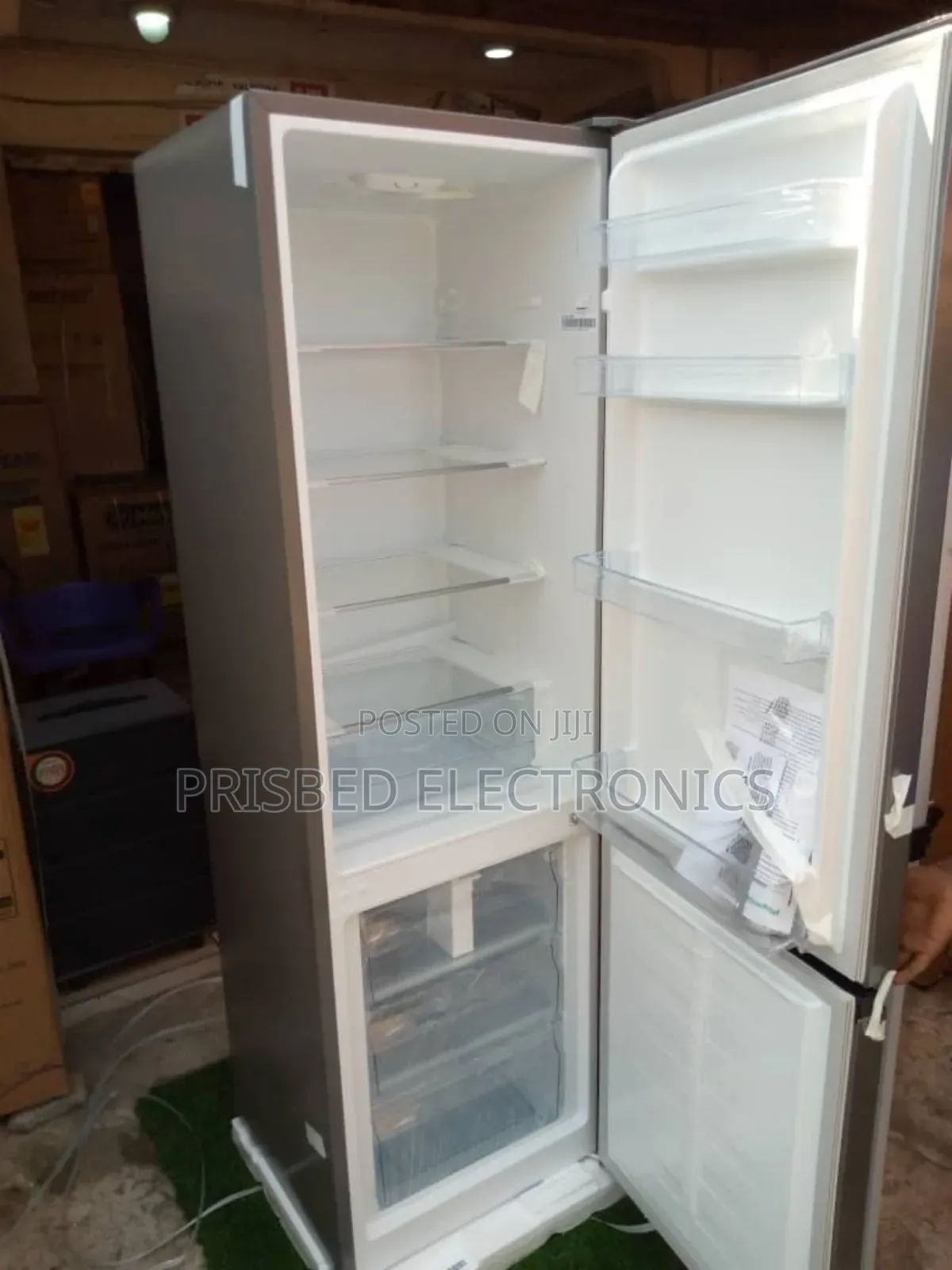 ^^Hisense Durable Double Door Fridge 268 Litres