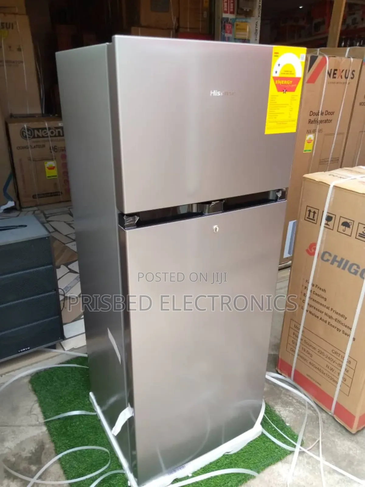 Hisense Double Door Fridge 205 Litres