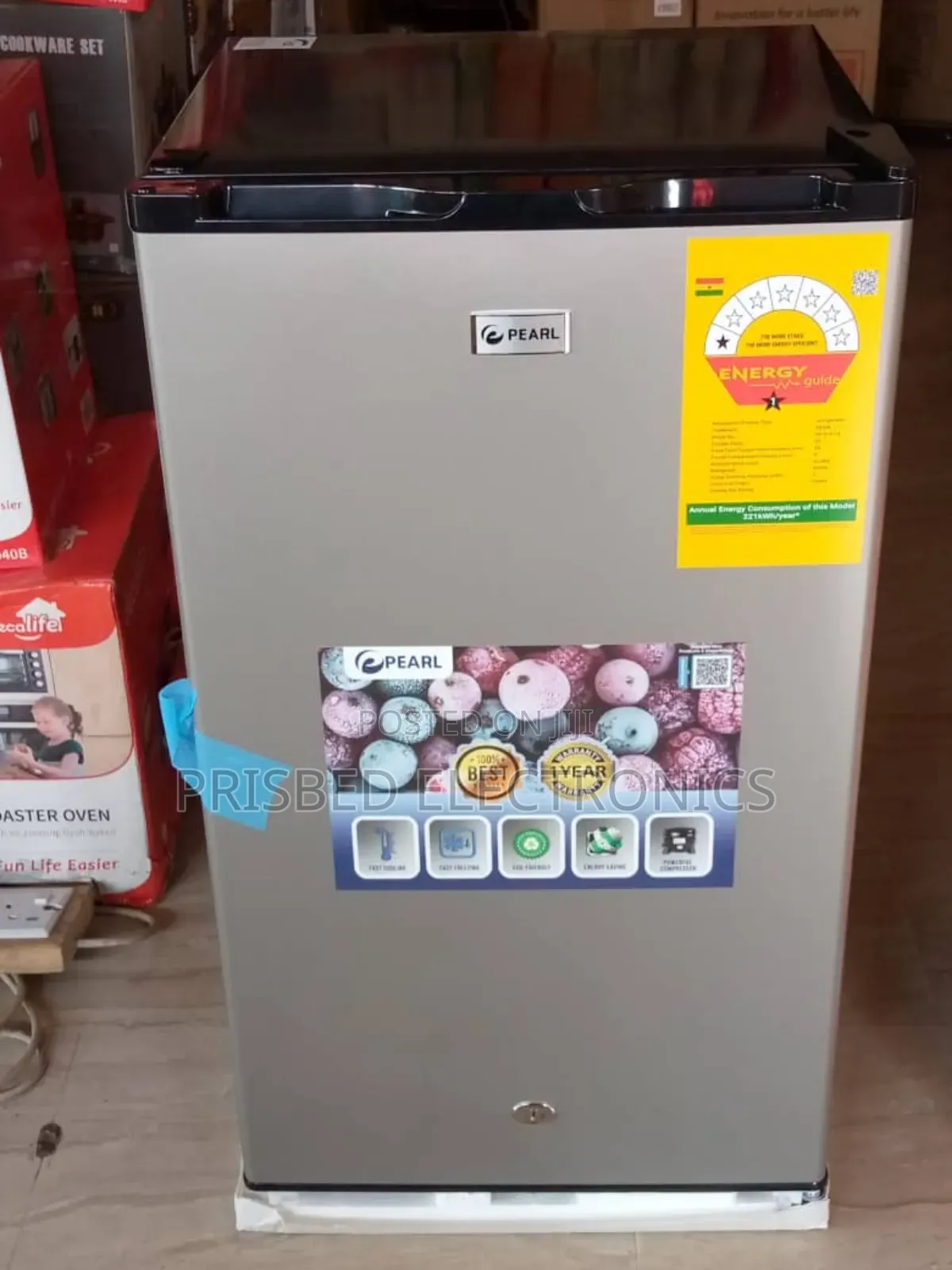 At Pearl Durable Table Top Fridge 90 Litres