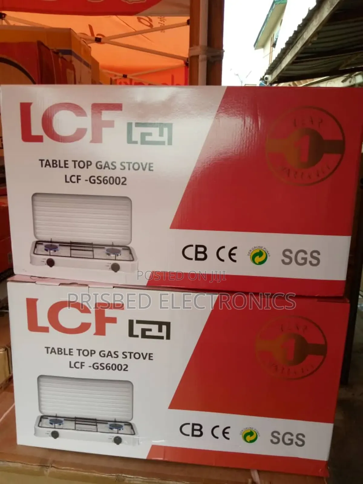 LCF 2burner Manual Gas Stove