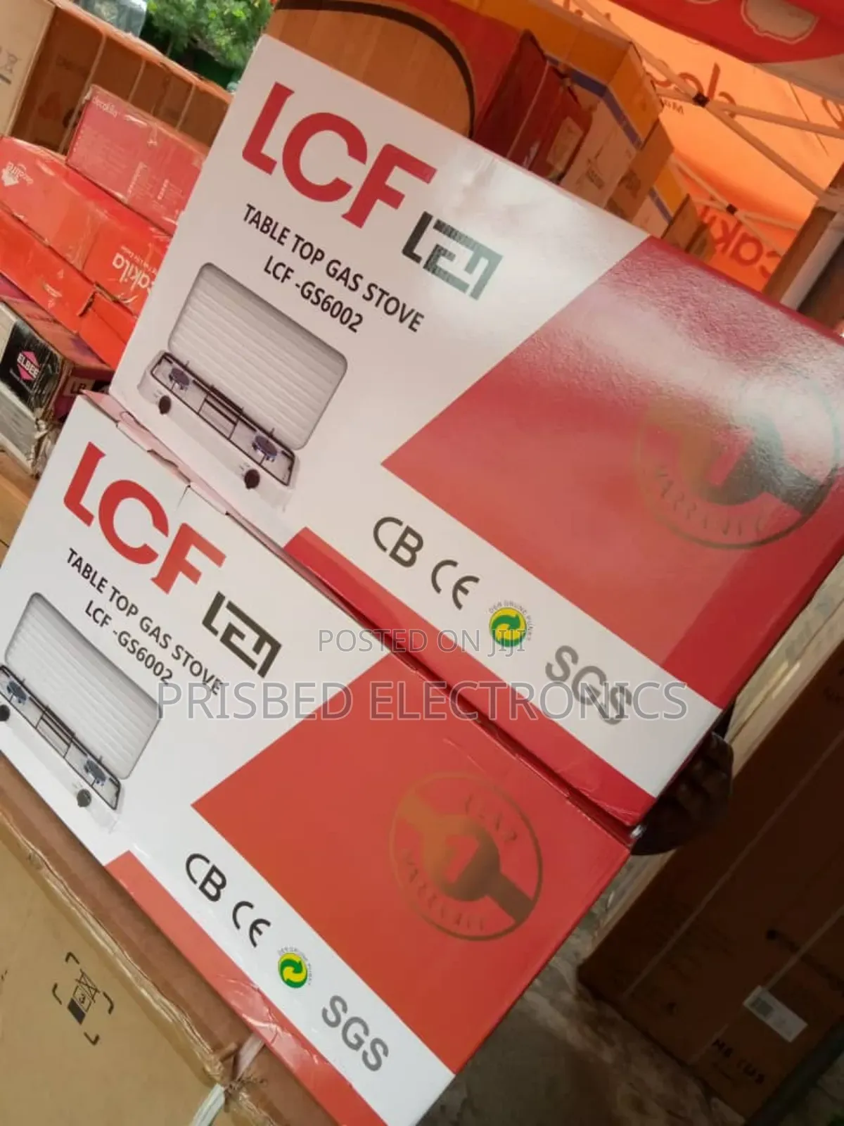 LCF 2burner Manual Gas Stove