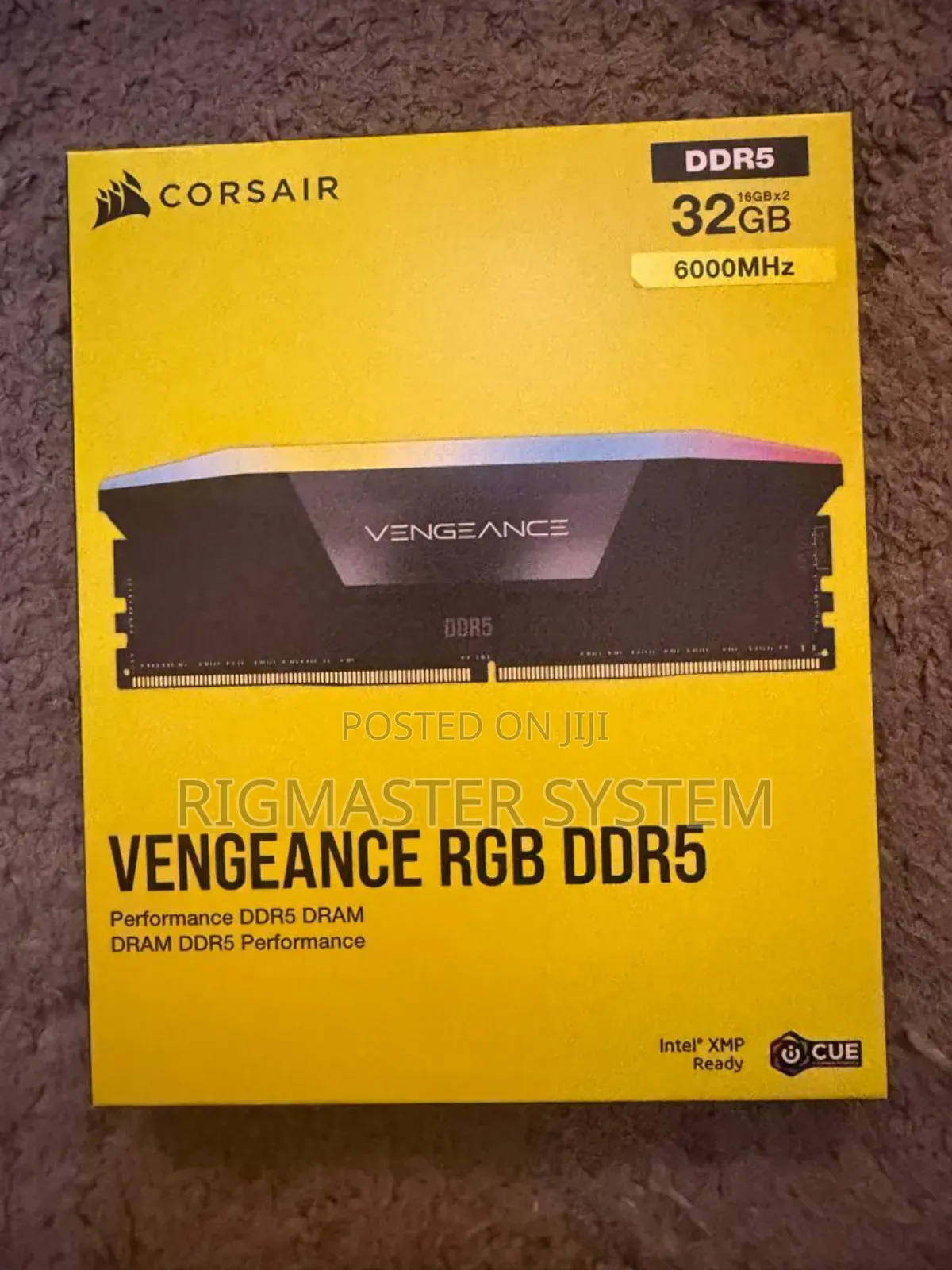 Corsair Ddr5 RGB 32gb Desktop Memory