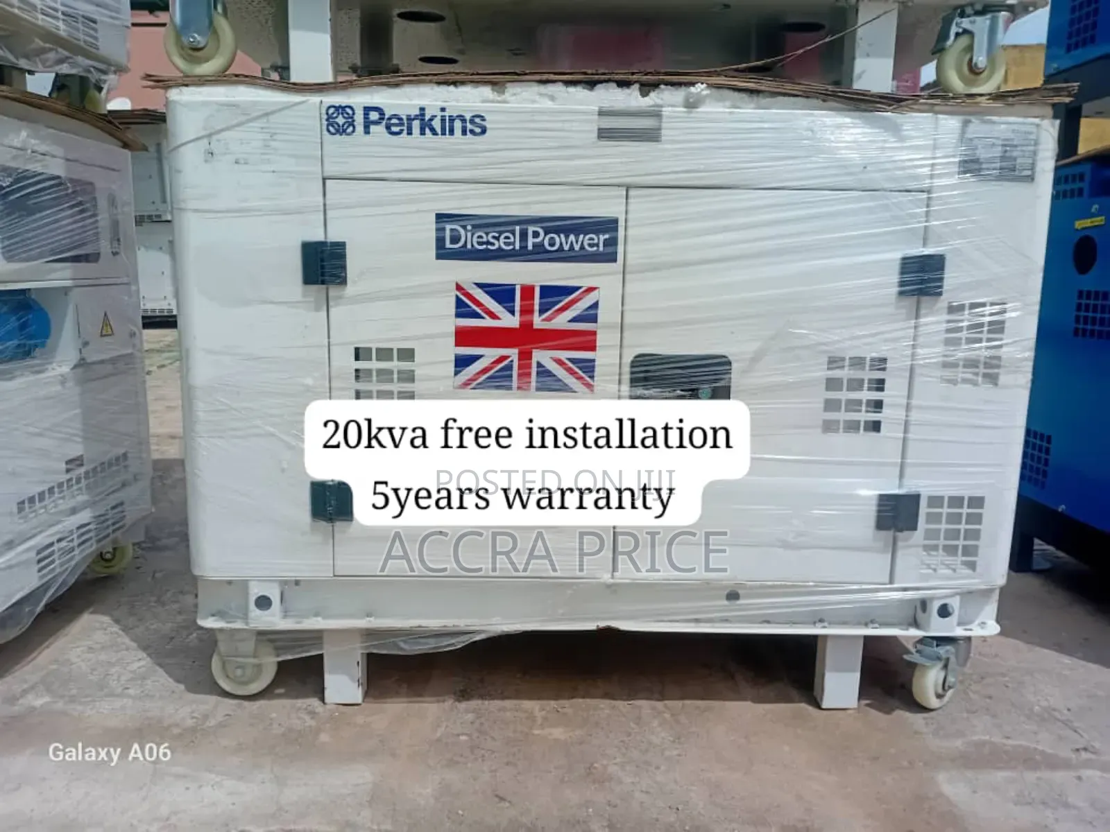 Crown Safex Perkins 20kva Diesel Generator 20kva Perkins