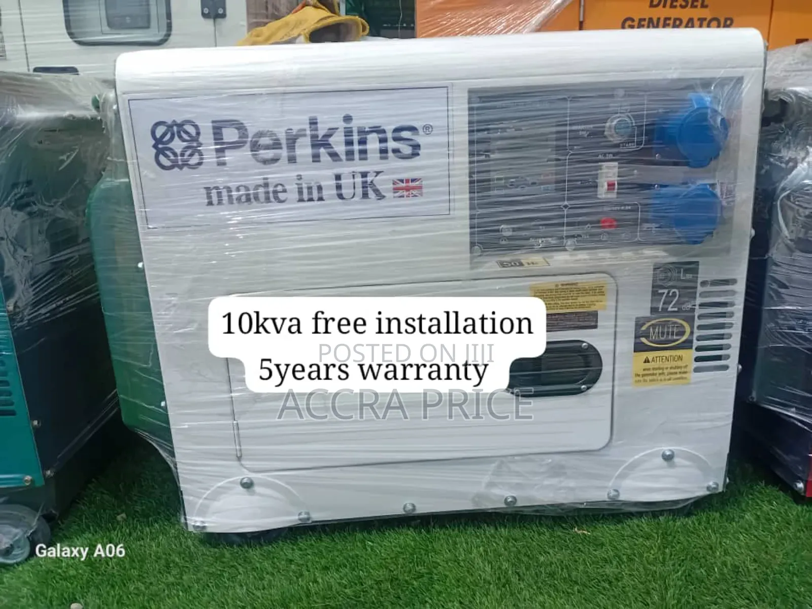 Vortexguard Perkins 10kva Diesel 13000watts Diesel Generator