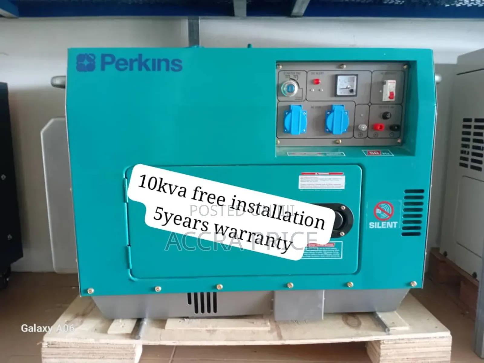 Nova Unitx Perkins 10kva 13000watts Diesel Generator