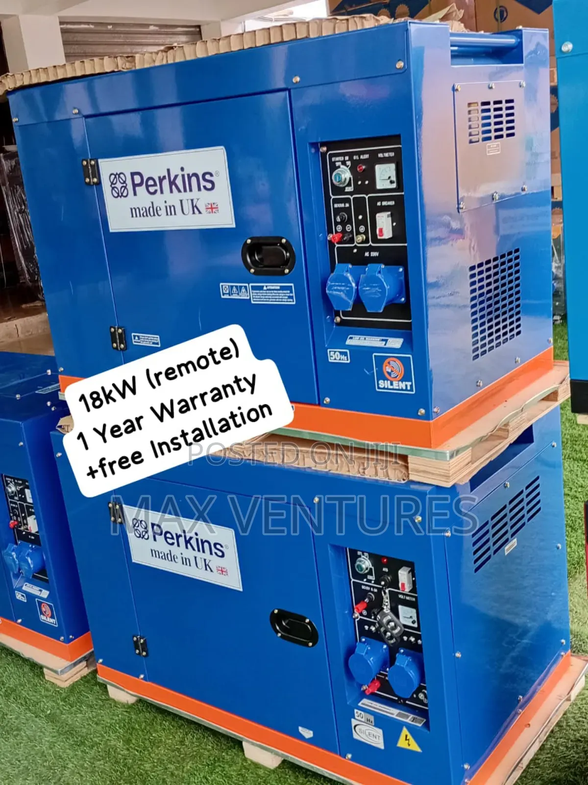 Matte Finishes 18kva Perkins Diesel Generator Silent 18kva