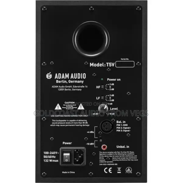 Adam Professional Audio T5v T-Series Active Monitor (Pair)