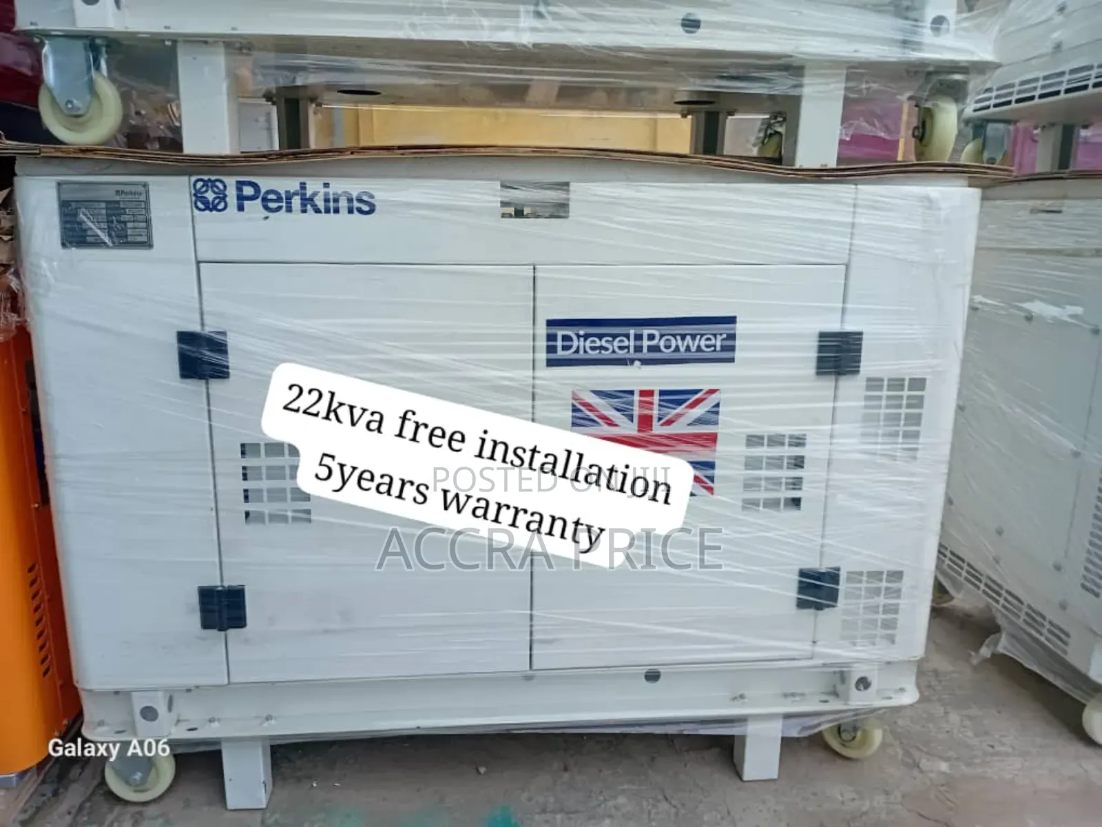 Zephyr Safex Perkins 20kva Generator Diesel 20kva Silent