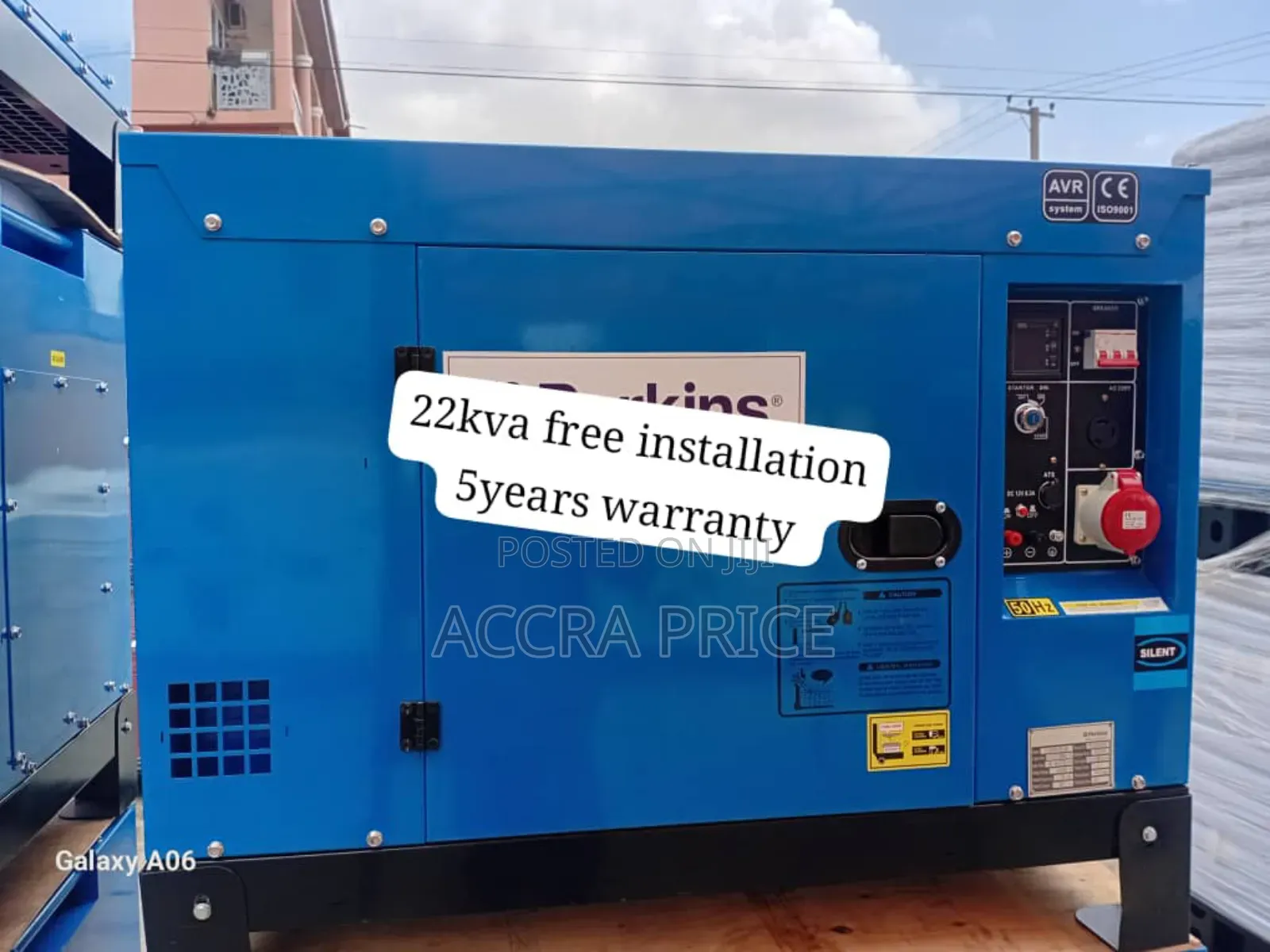 Helixunit(Ats)Perkins 22kva Diesel Generator 22kva Diesel