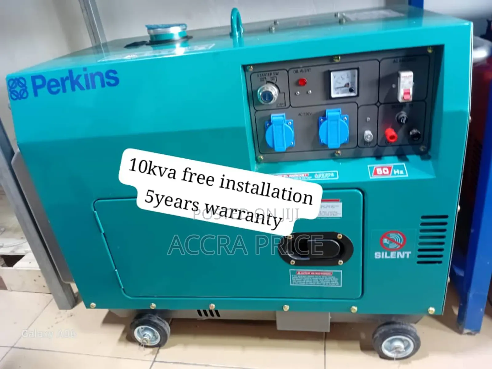 Altars Shield Perkins 10kva 13000watts Diesel Generator