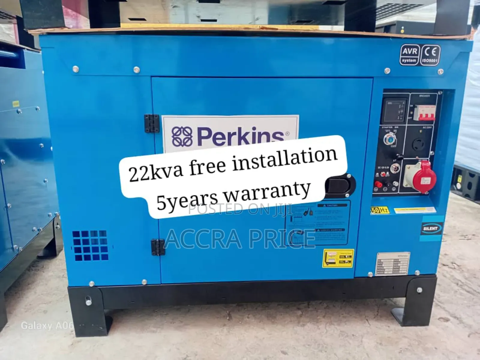 Bravo Base Perkins 22kva Diesel Generator 22kva Diesel