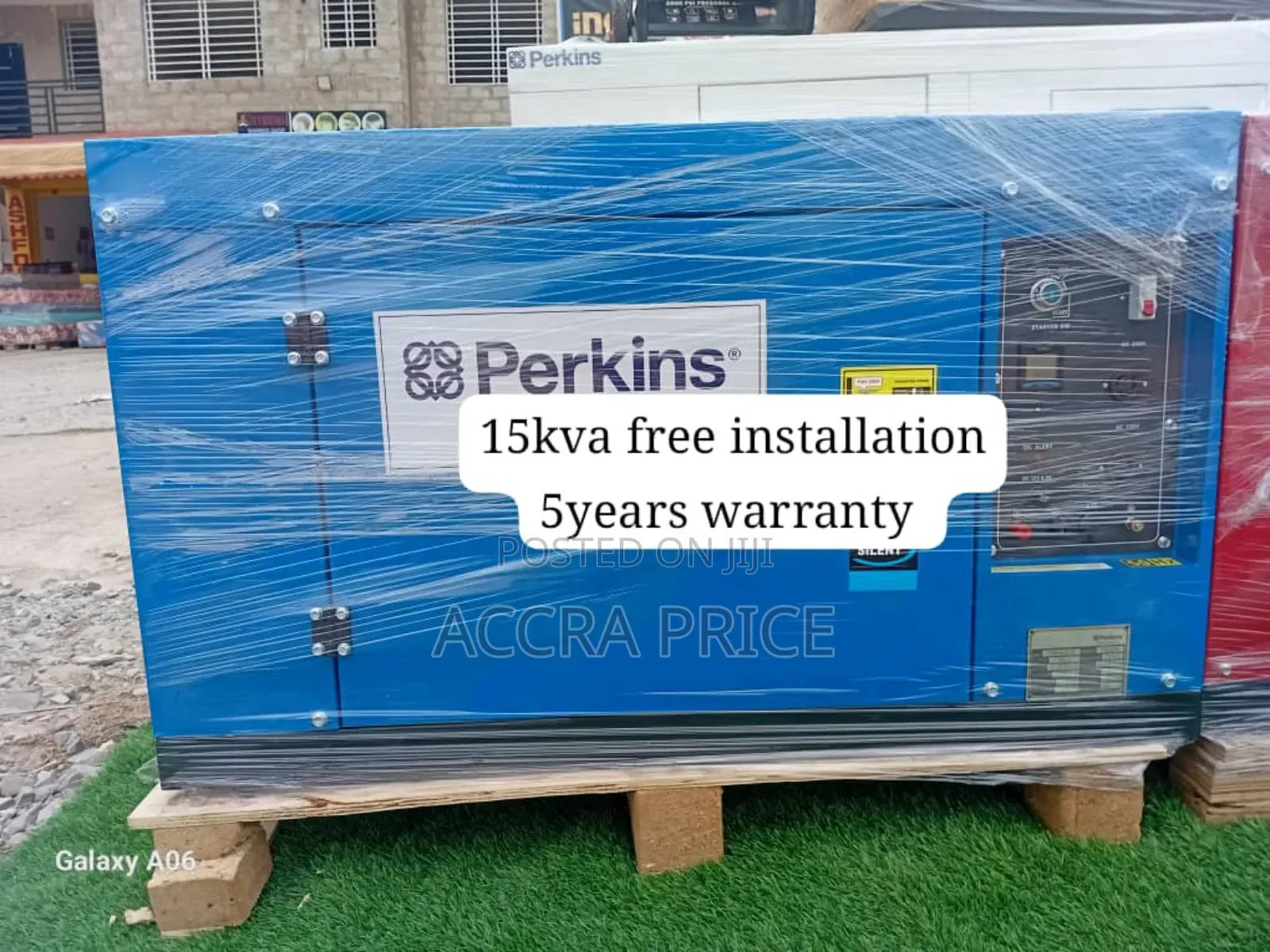 Helixwatt (Ats)Perkins 15kva 16500watt Diesel Generator