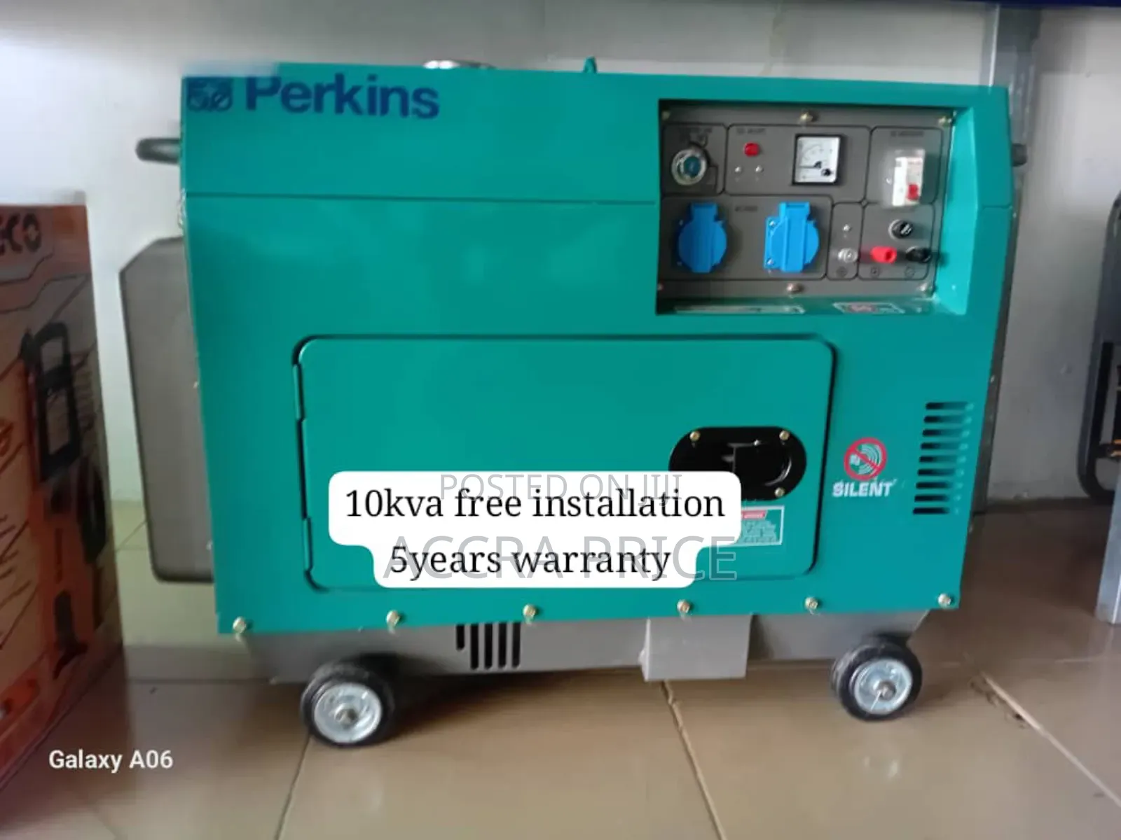 Gold Matrix Perkins 10kva Diesel 13000watts Diesel Generator