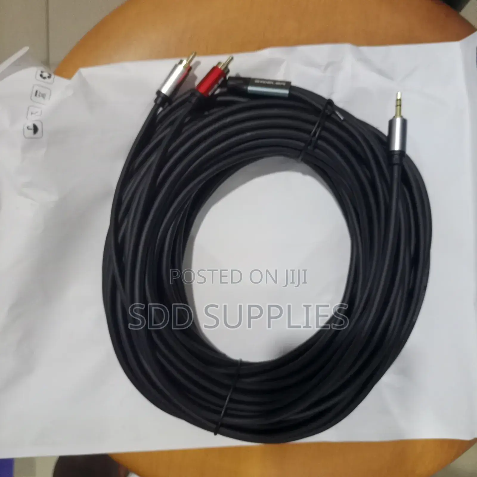 15 Meters Hifi Aux To 2rca Audio Cable